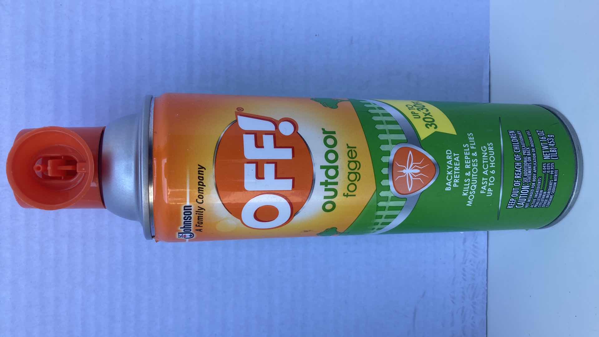 Photo 2 of NEW OFF! OUTDOOR PESTICIDE FOGGER SPRAY 16OZ (3)