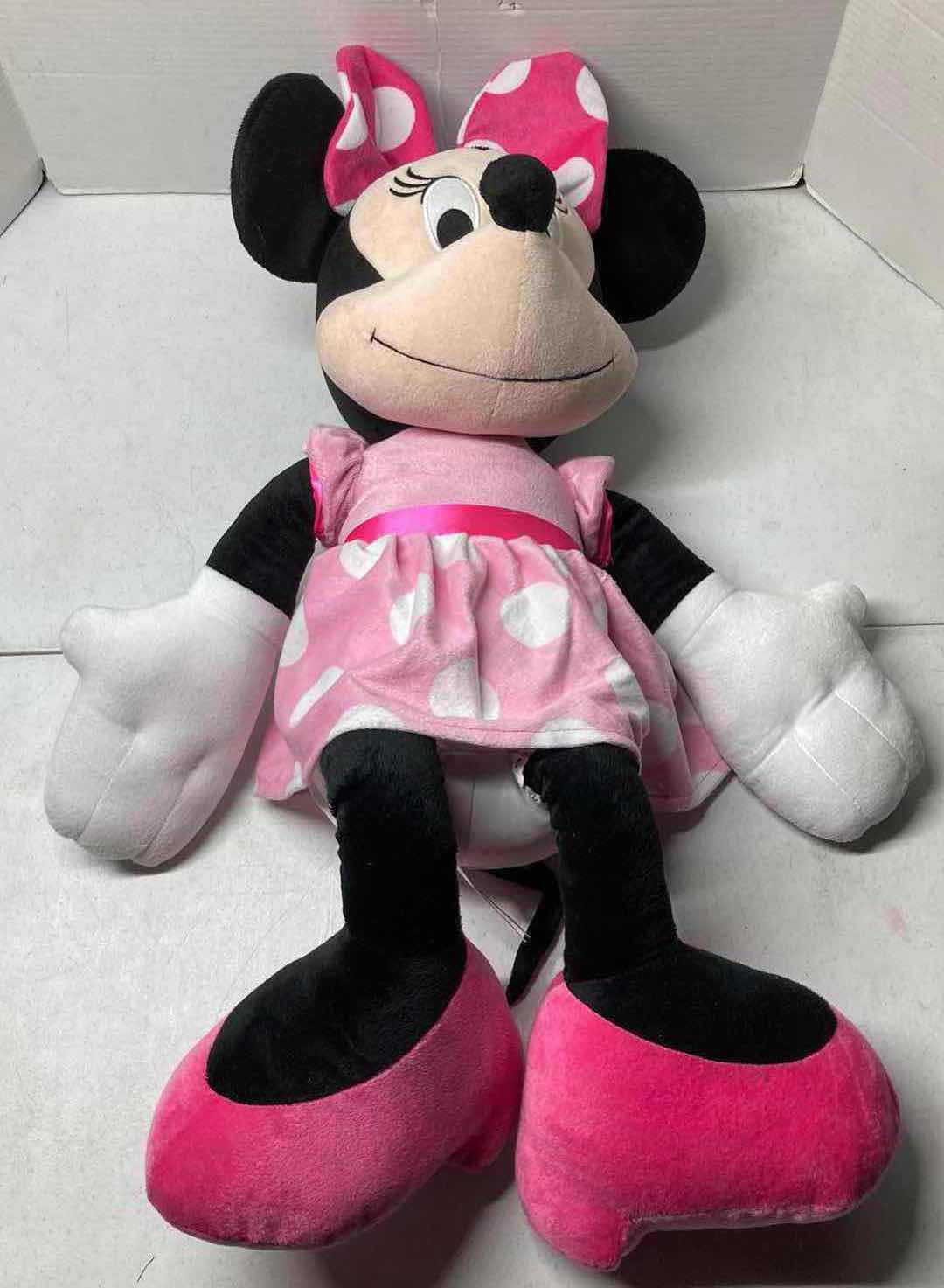 Photo 4 of DISNEY MICKEY MOUSE & MINNIE MOUSE PLUSHIES/STUFFED CHARACTERS (2) H30”