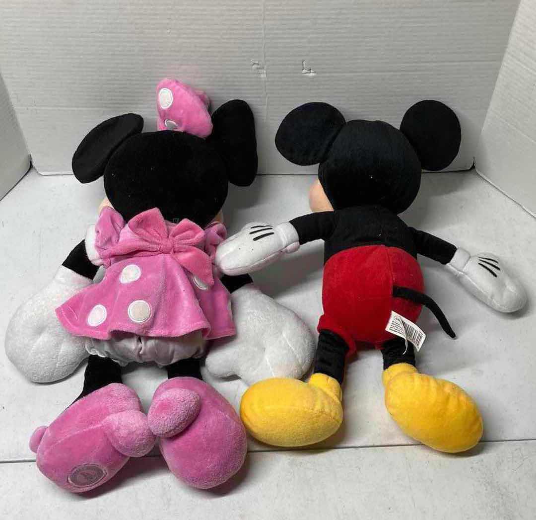 Photo 3 of DISNEY MICKEY MOUSE & MINNIE MOUSE PLUSHIES/STUFFED CHARACTERS (4)