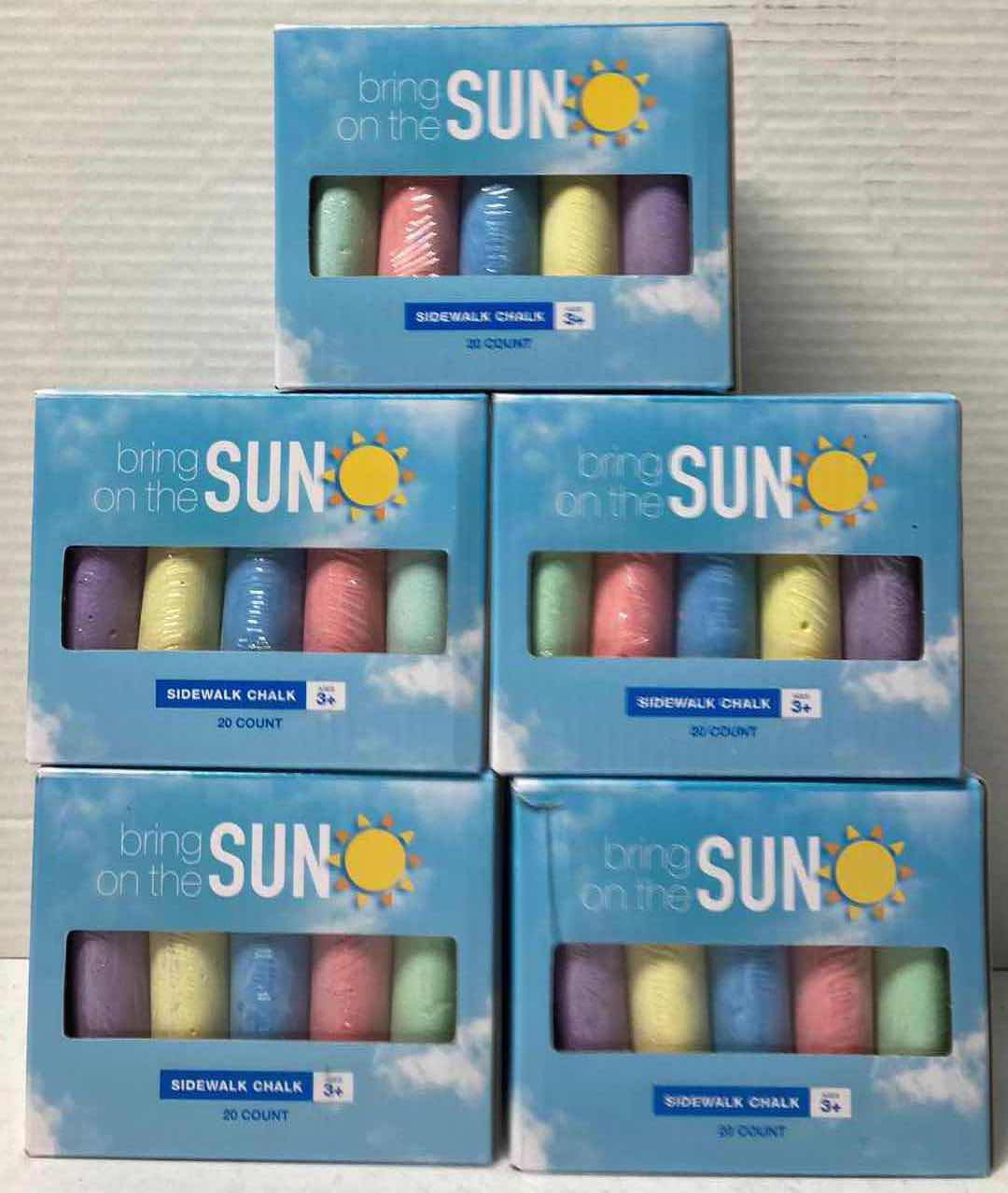 Photo 1 of NEW BRING ON THE SUN SIDEWALK CHALK 20CT (5)