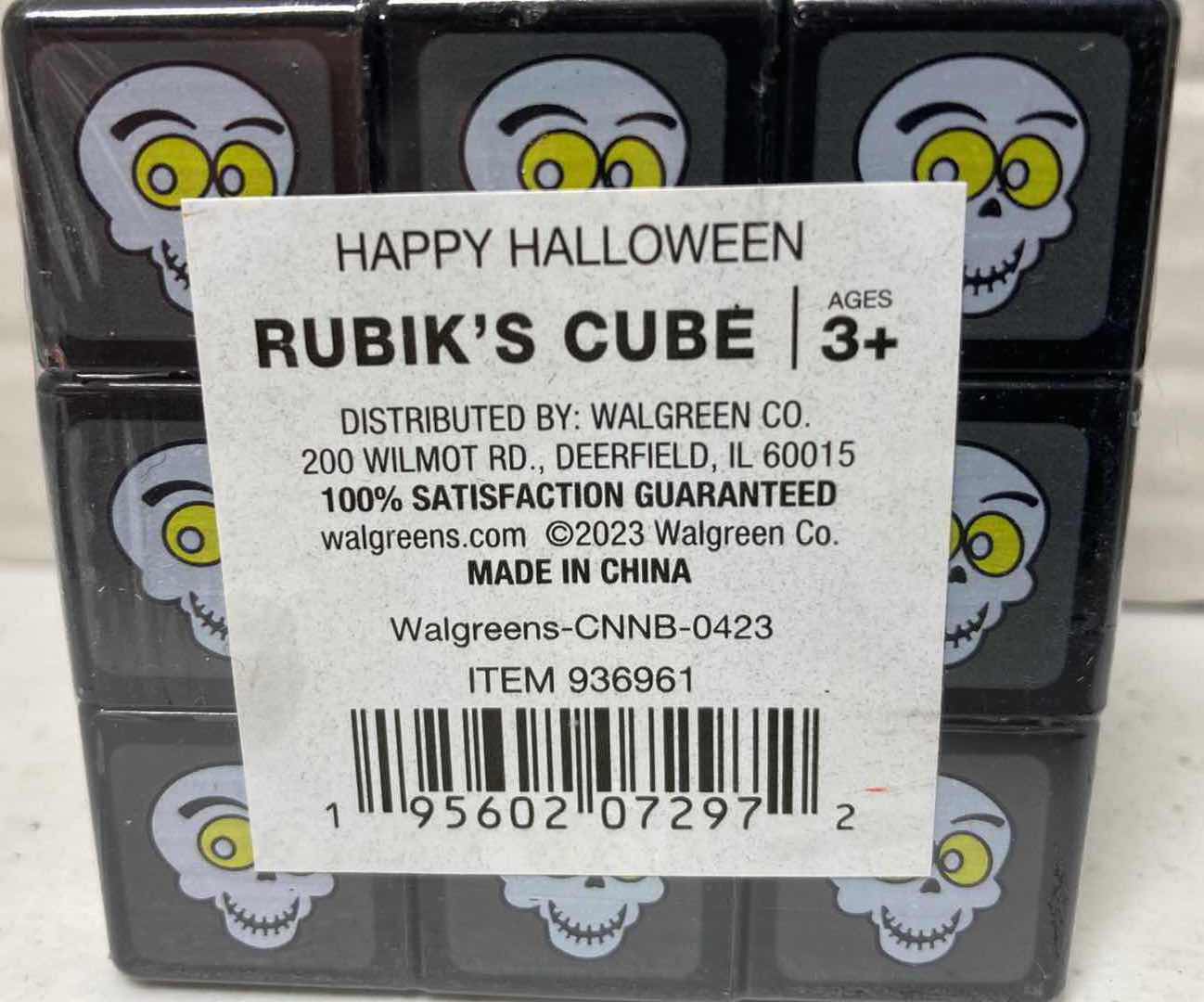 Photo 3 of NEW HAPPY HALLOWEEN 2.25” RUBIK’S CUBES (10)