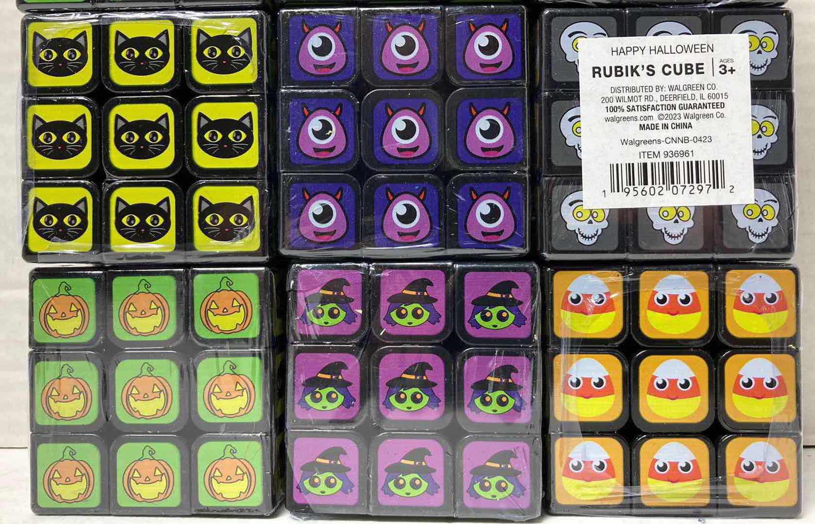 Photo 2 of NEW HAPPY HALLOWEEN 2.25” RUBIK’S CUBES (10)