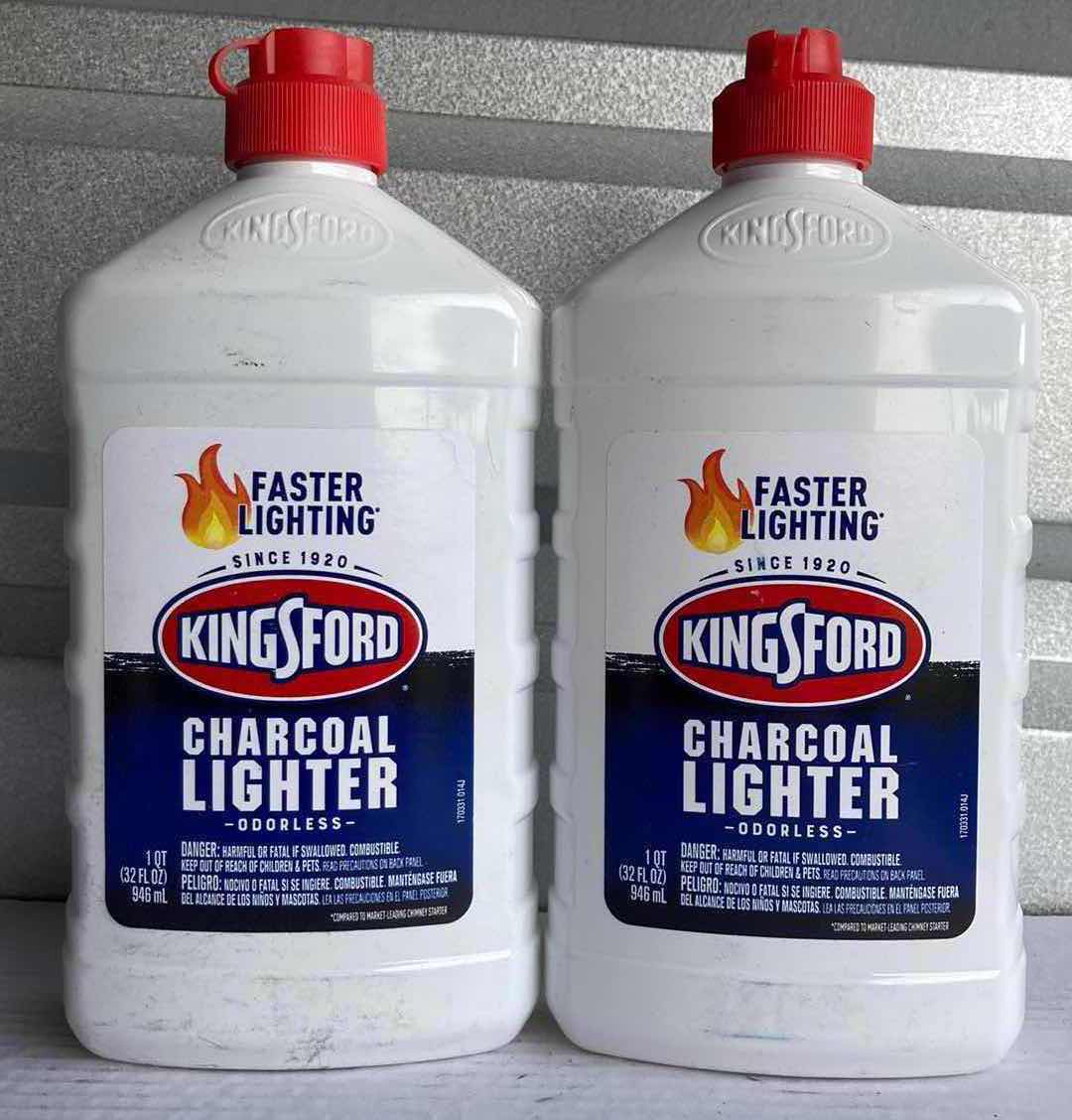 Photo 1 of NEW KINGSFORD BBQ GRILL CHARCOAL LIGHTER FLUID 32FLOZ (2)