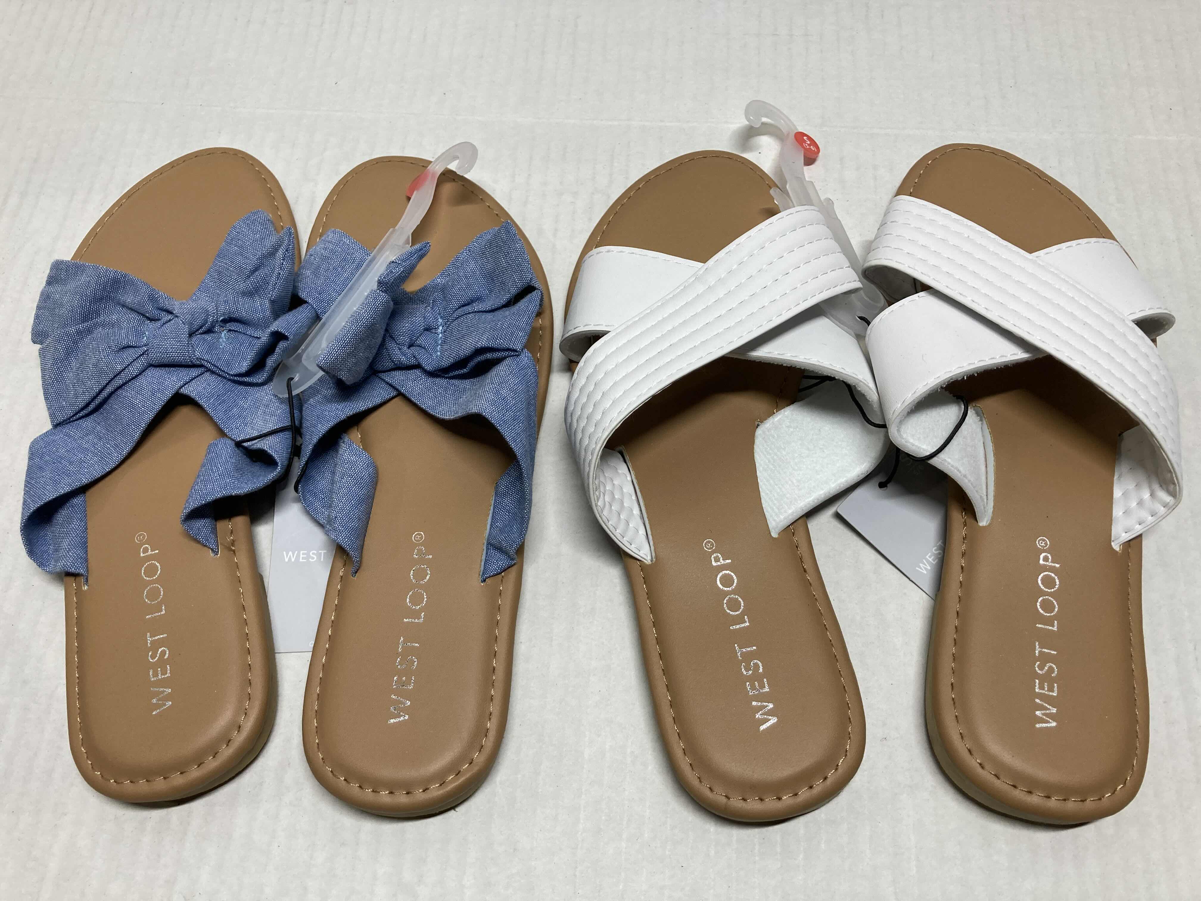 Photo 3 of NEW WEST LOOP SANDALS WOMENS SIZE S 5-6 (4)