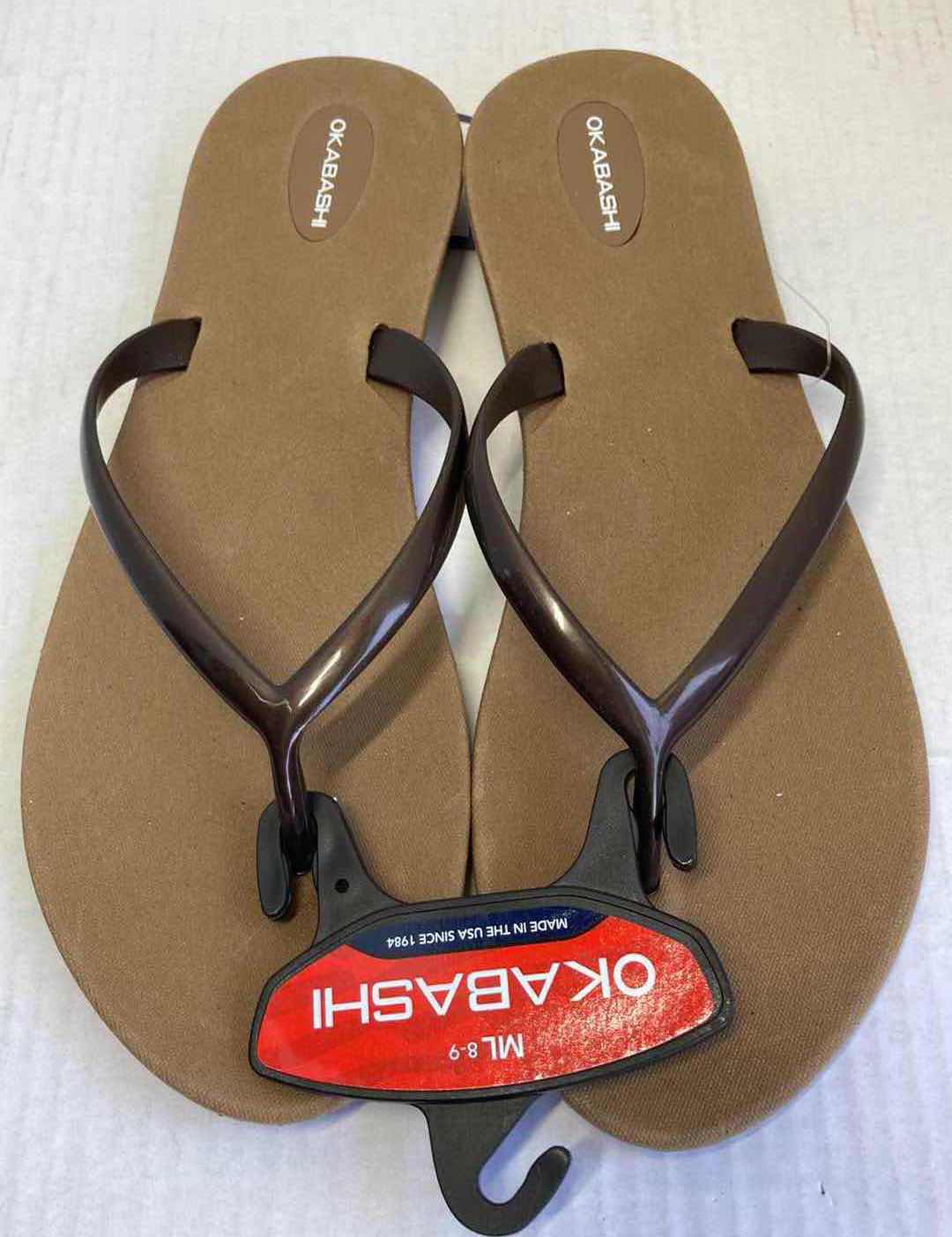 Photo 2 of NEW OKABASHI SANDALS & CROSS STRAP SANDALS MENS SIZE ML 9-10