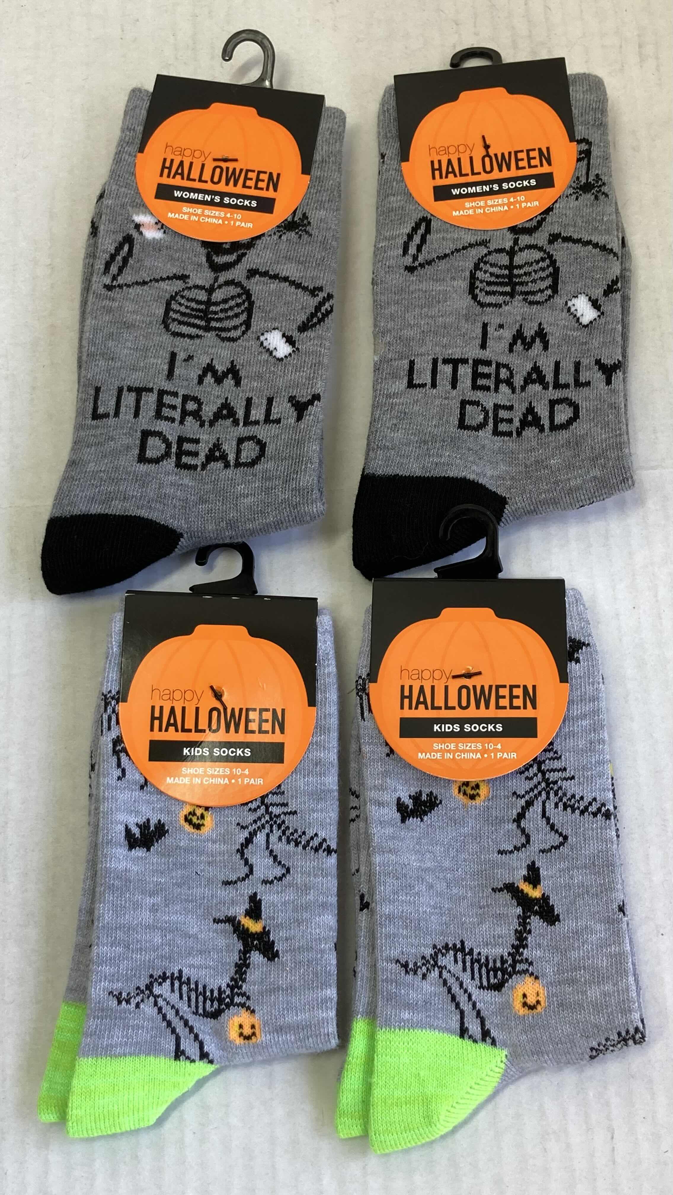 Photo 4 of NEW HAPPY HALLOWEEN SOCKS (10)