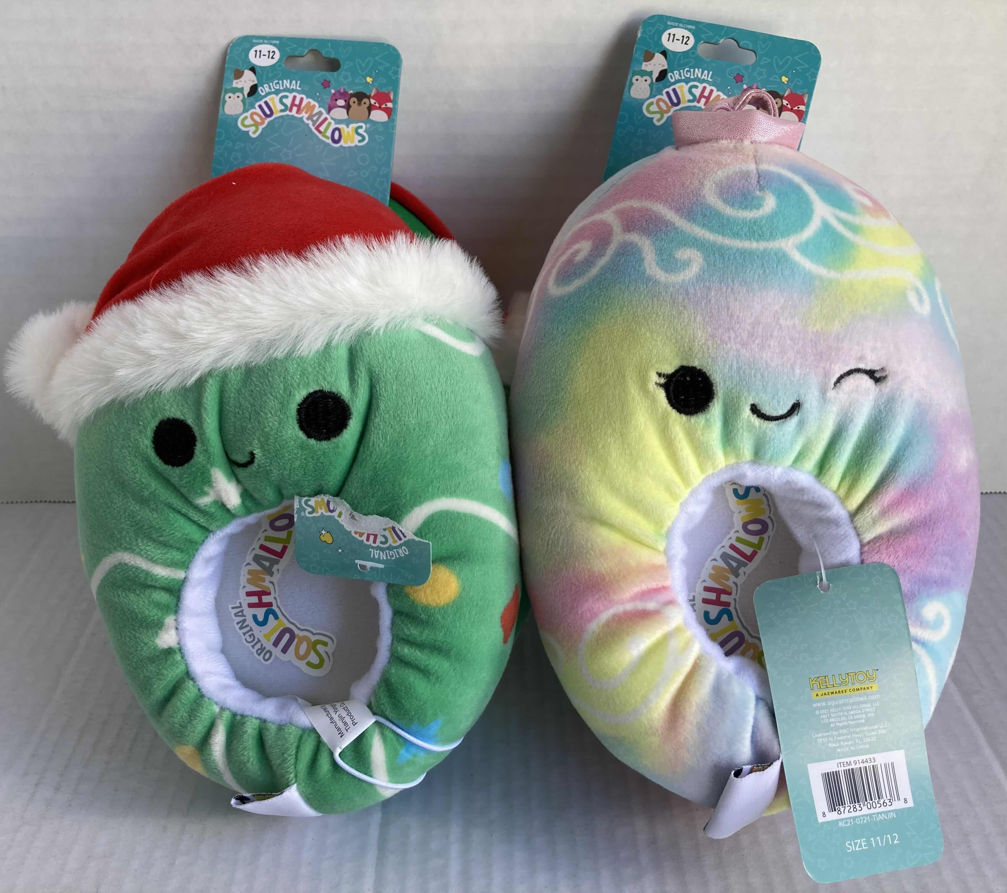 Photo 2 of NEW KELLY TOY SQUISHMALLOWS TODDLER SLIPPERS SIZE 11-12 (4)