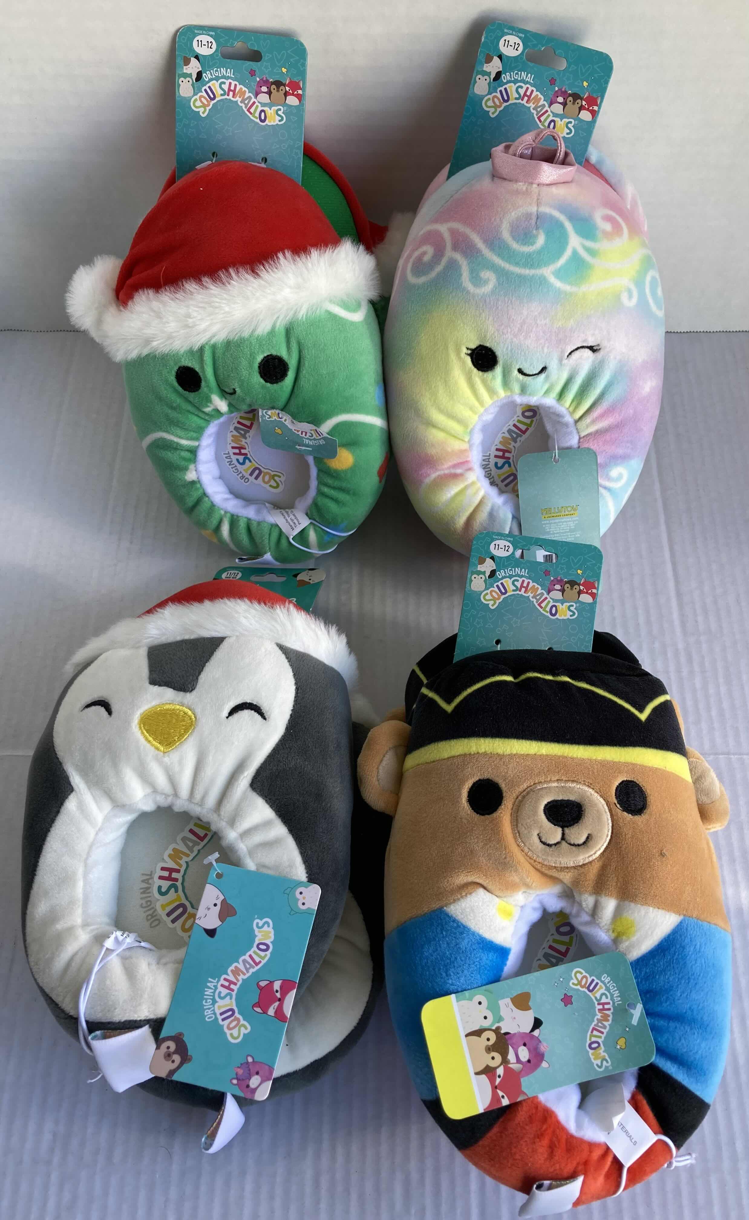 Photo 1 of NEW KELLY TOY SQUISHMALLOWS TODDLER SLIPPERS SIZE 11-12 (4)