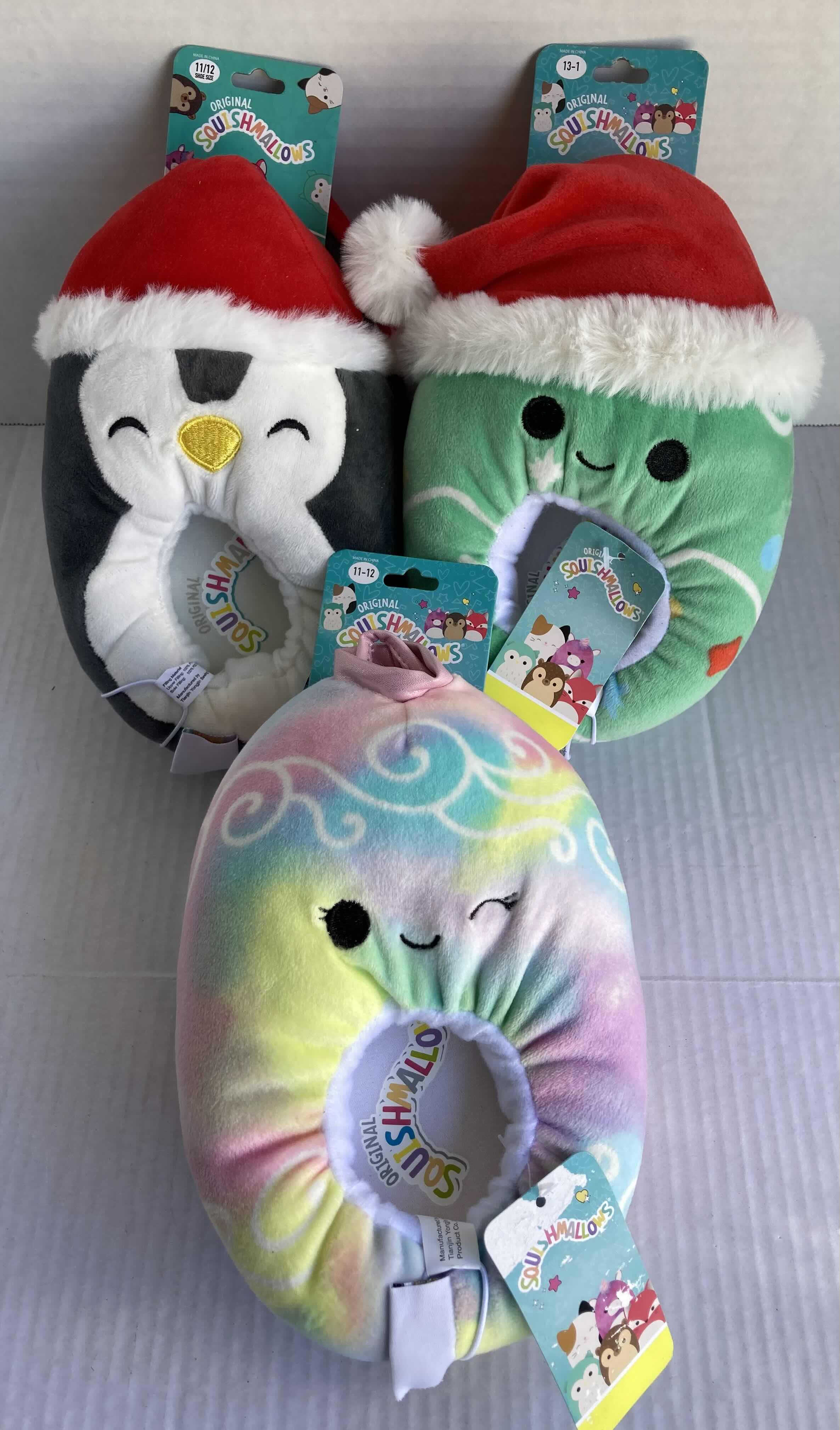 Photo 1 of NEW KELLY TOY SQUISHMALLOWS TODDLER SLIPPERS SIZE 11-12 (3)