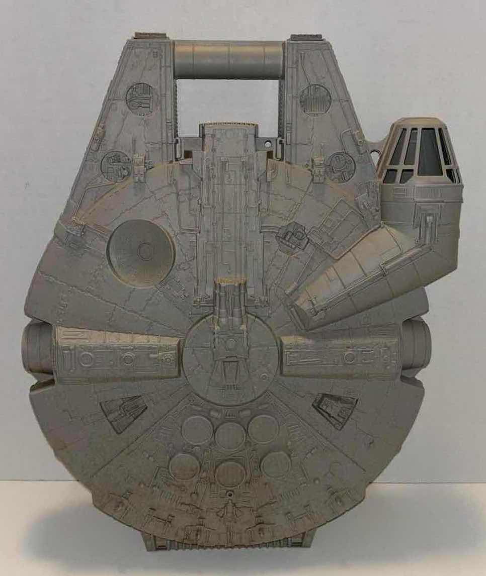 Photo 1 of STAR WARS 1997 MILLENNIUM FALCON ACTION FIGURE STORAGE CARRY CASE