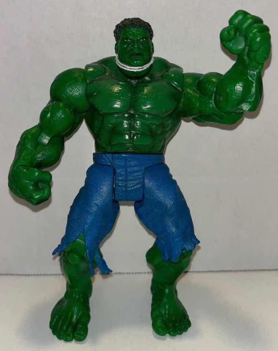 Photo 1 of 2003 TOY BIZ MARVEL 7” THE INCREDIBLE HULK THE MOVIE “PUNCHING HULK” ACTION FIGURE