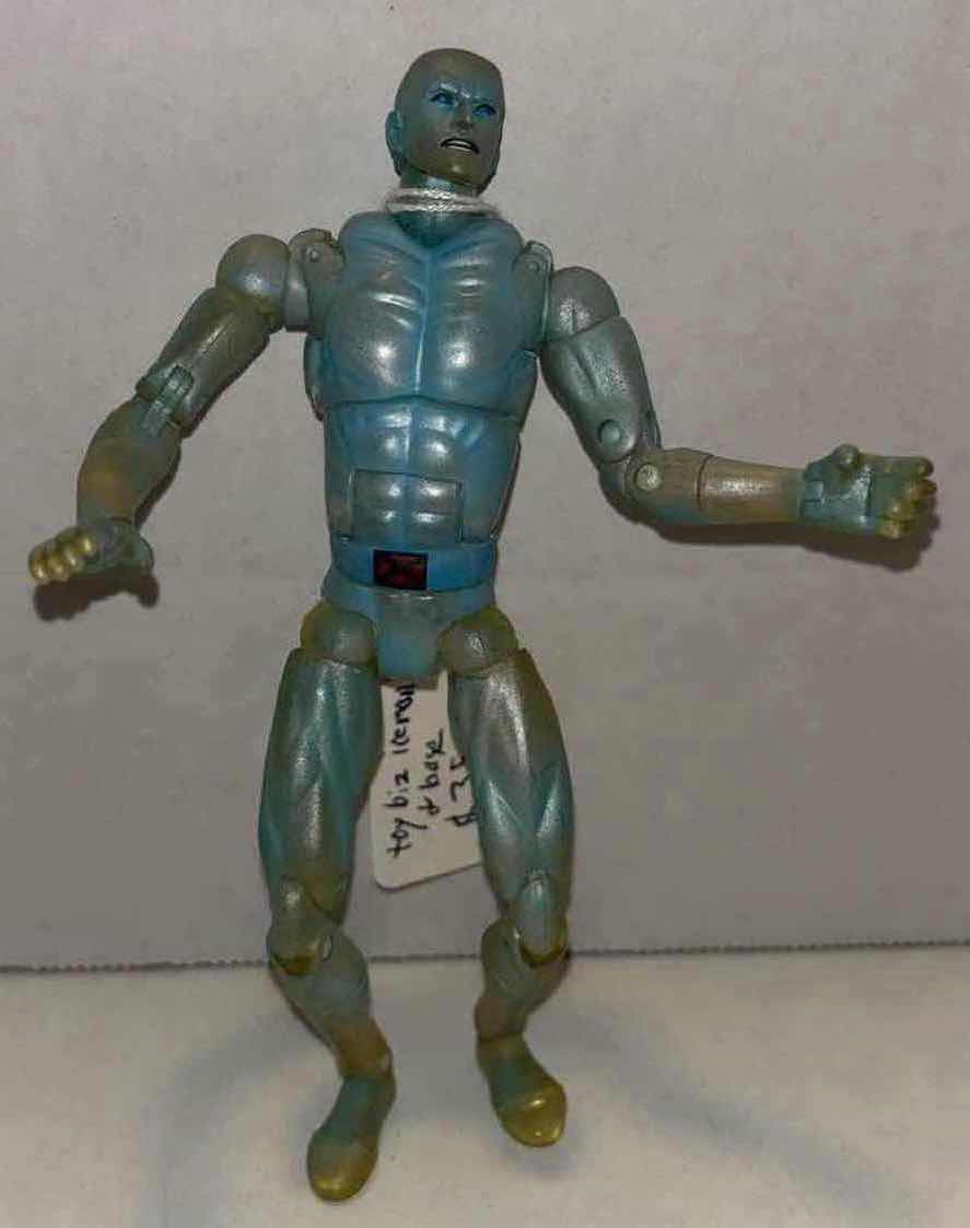 Photo 3 of 2004 TOY BIZ MARVEL LEGENDS SERIES VIII 8.75” ICEMAN ACTION FIGURE & BASE