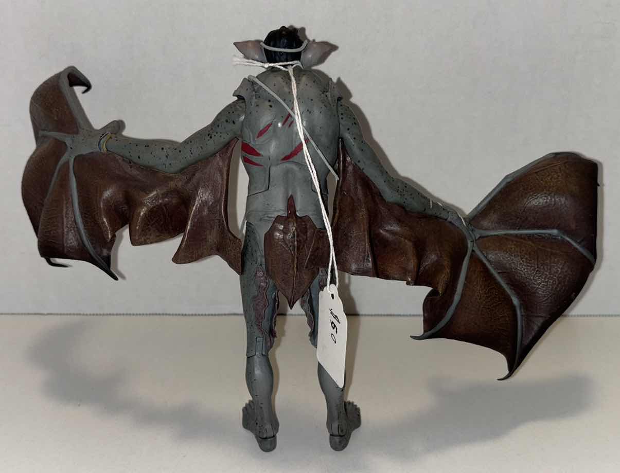 Photo 2 of 2015 DC COLLECTIBLES BATMAN ARKHAM KNIGHT: MAN-BAT ACTION FIGURE 12” X 7.75”