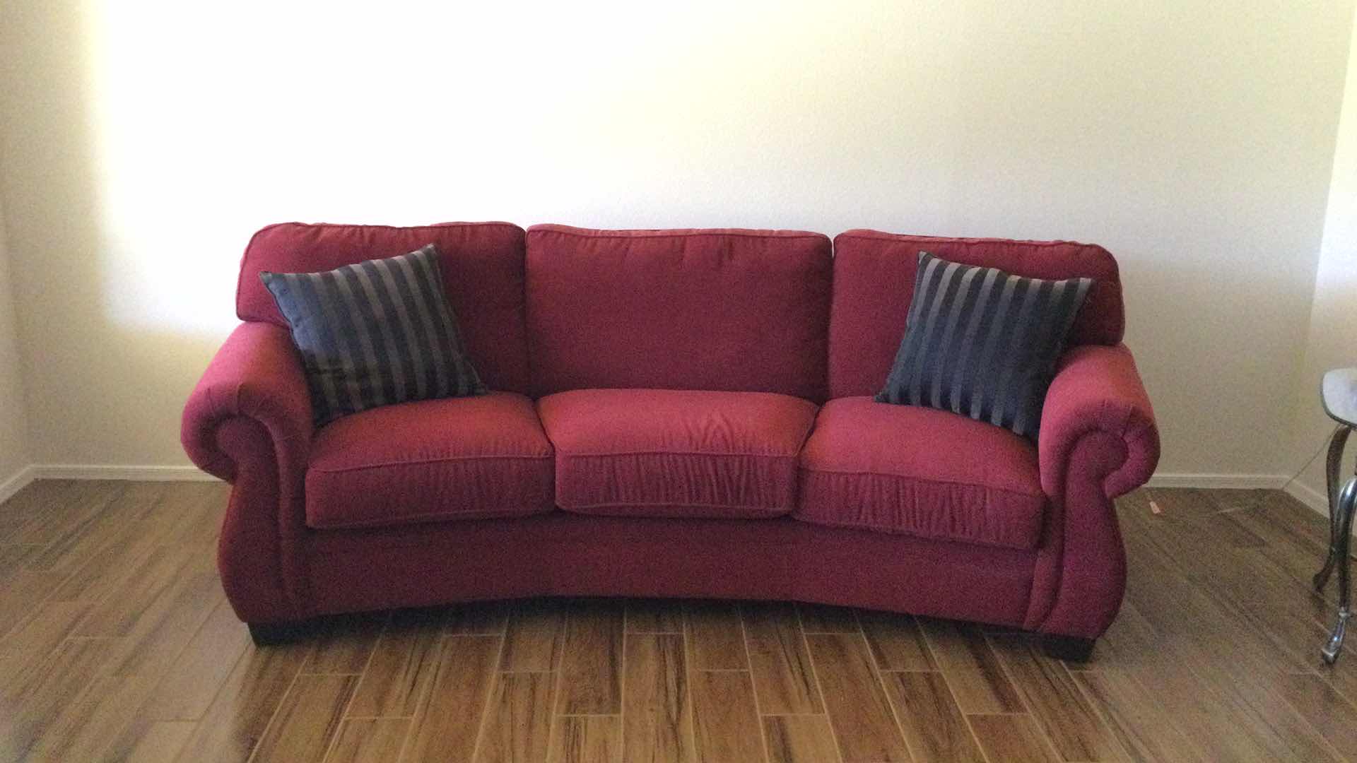 Photo 1 of SCARLETT SEMI CURVED 7’ SOFA