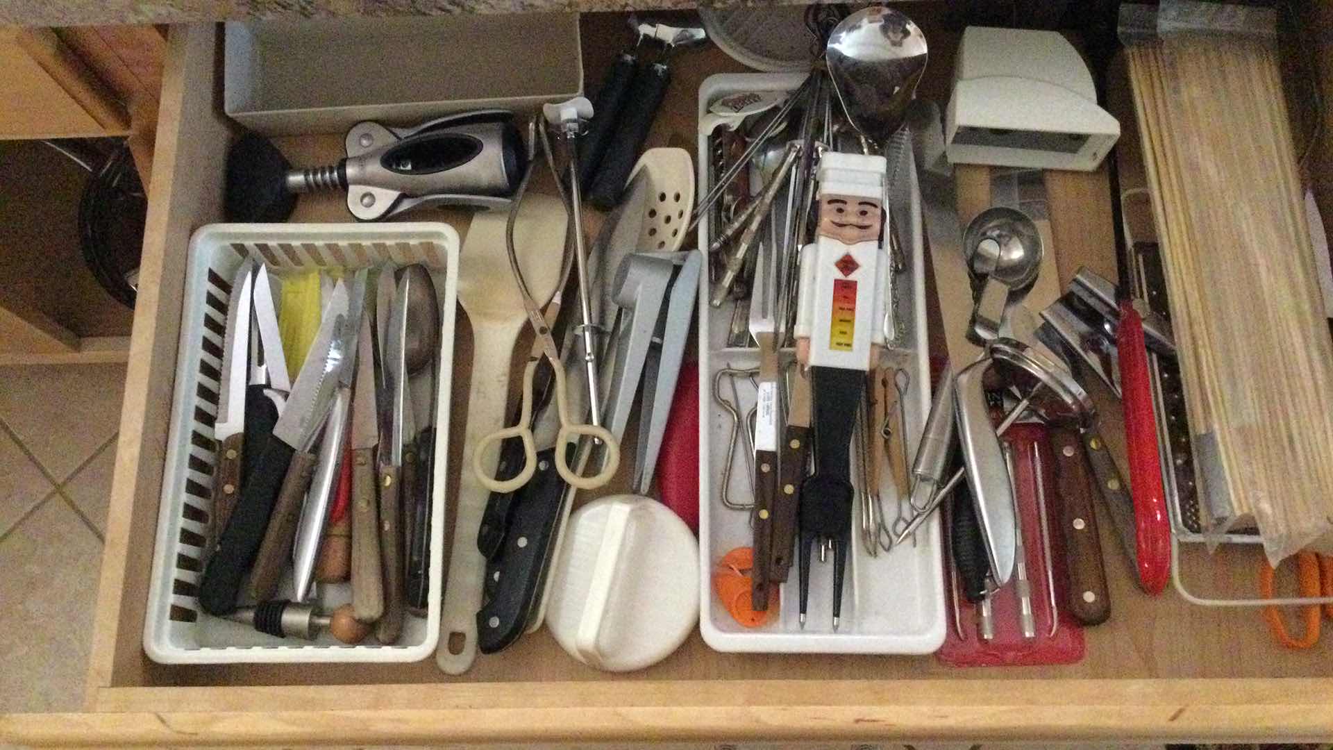 Photo 1 of CONTENTS IN KITCHEN DRAWER TOOLS & UTENSILS