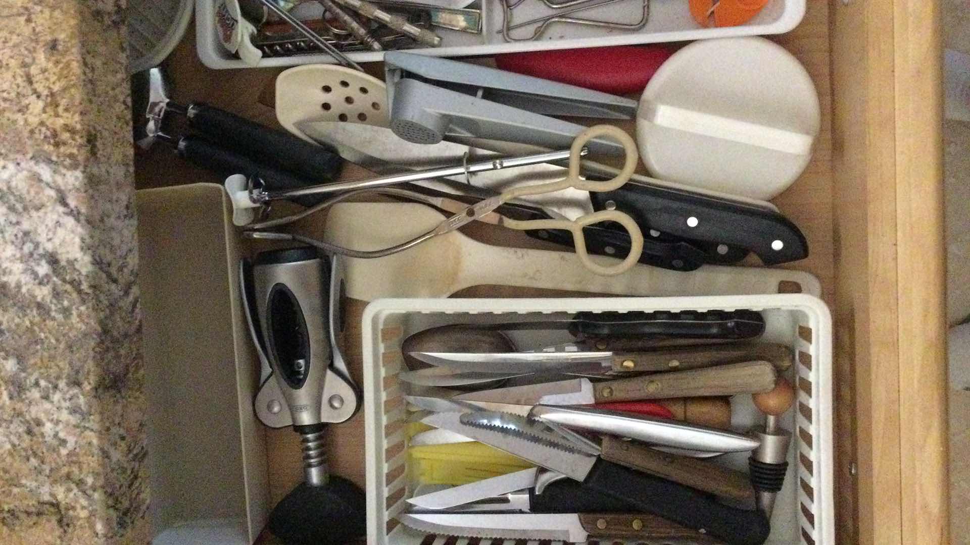 Photo 2 of CONTENTS IN KITCHEN DRAWER TOOLS & UTENSILS