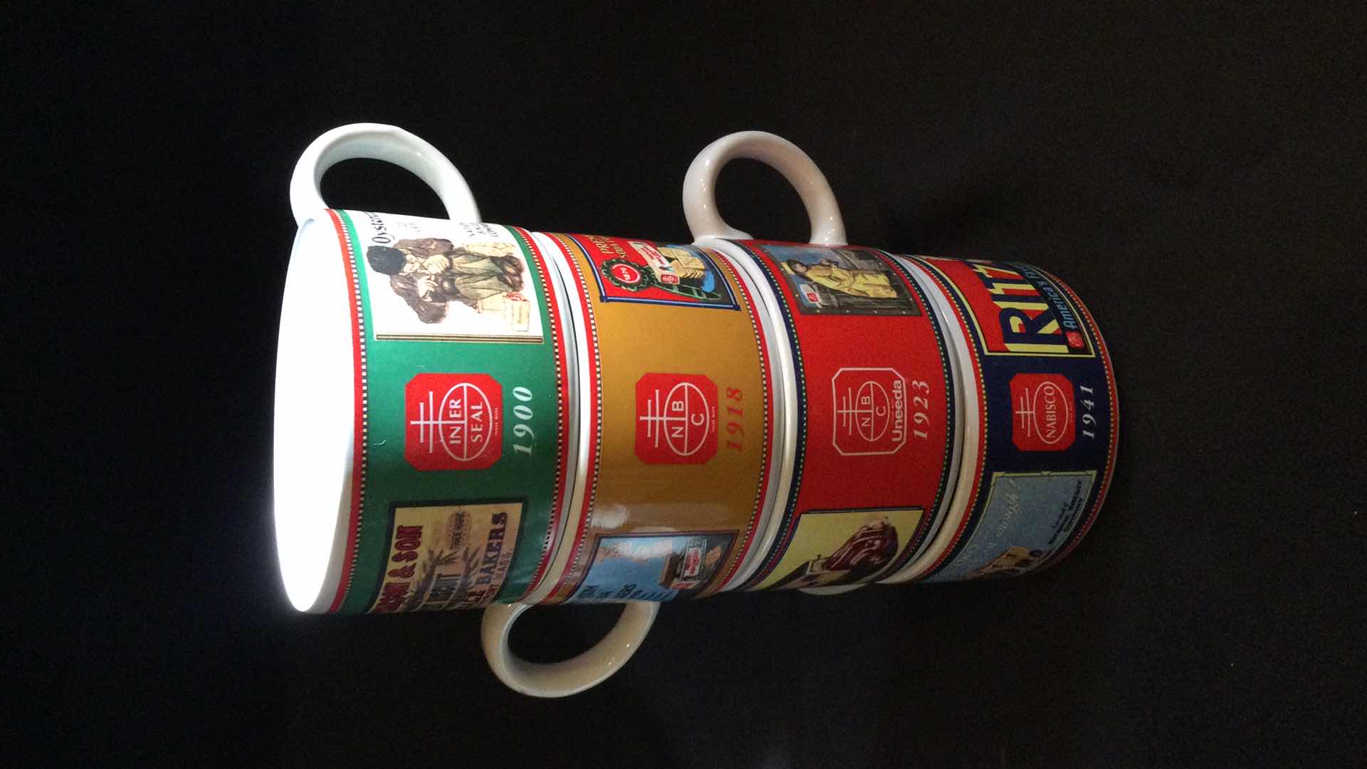 Photo 2 of ADVERTISEMENT SOUP MUGS (4)