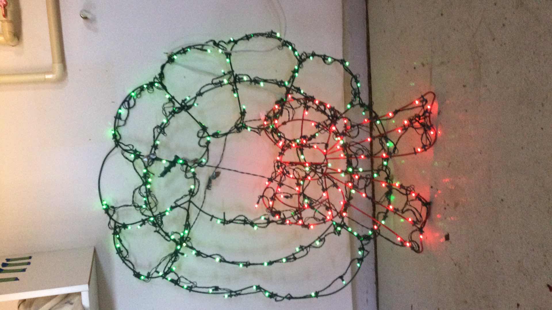 Photo 1 of LIGHTED HOLIDAY WREATH 40” X 45”