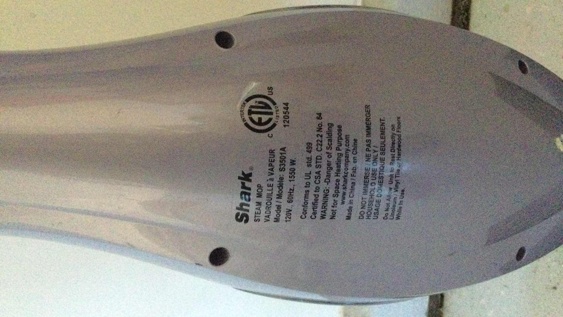 Photo 3 of SHARK #S3501A MULTI SURFACE STEAM MOP (TESTED)