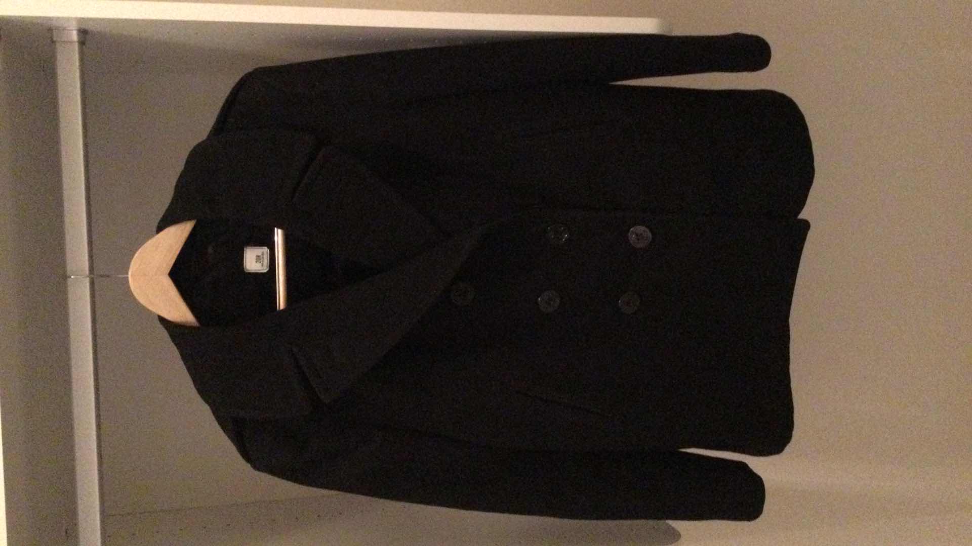 Photo 1 of WOMANS 100% WOOL  P-COAT SIZE 20R
