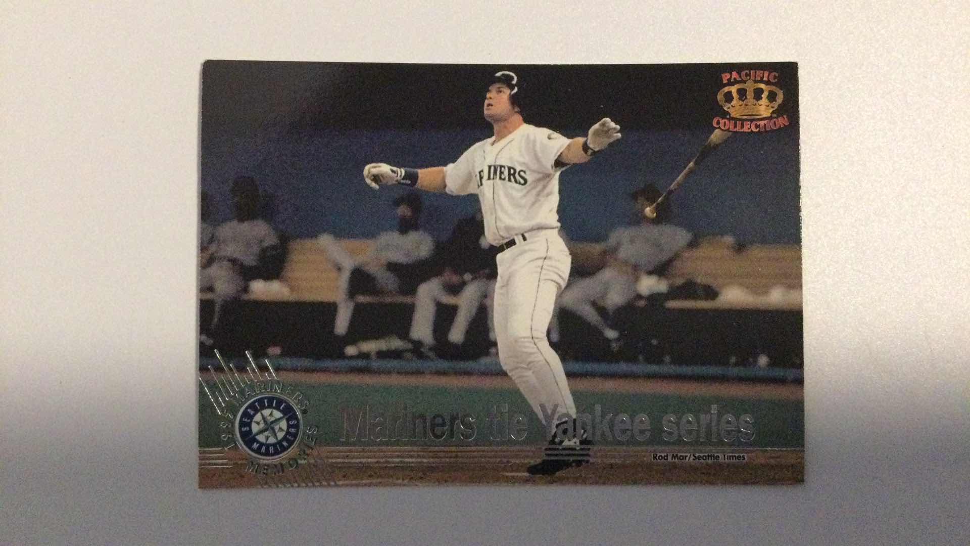 Photo 3 of SEATTLE MARINERS EDGAR MARTINEZ BASEBALL TRADING CARDS