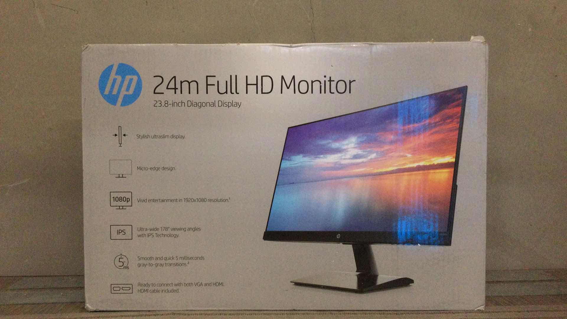 Photo 1 of HP 24m FULL HD MONITOR (UNTESTED)