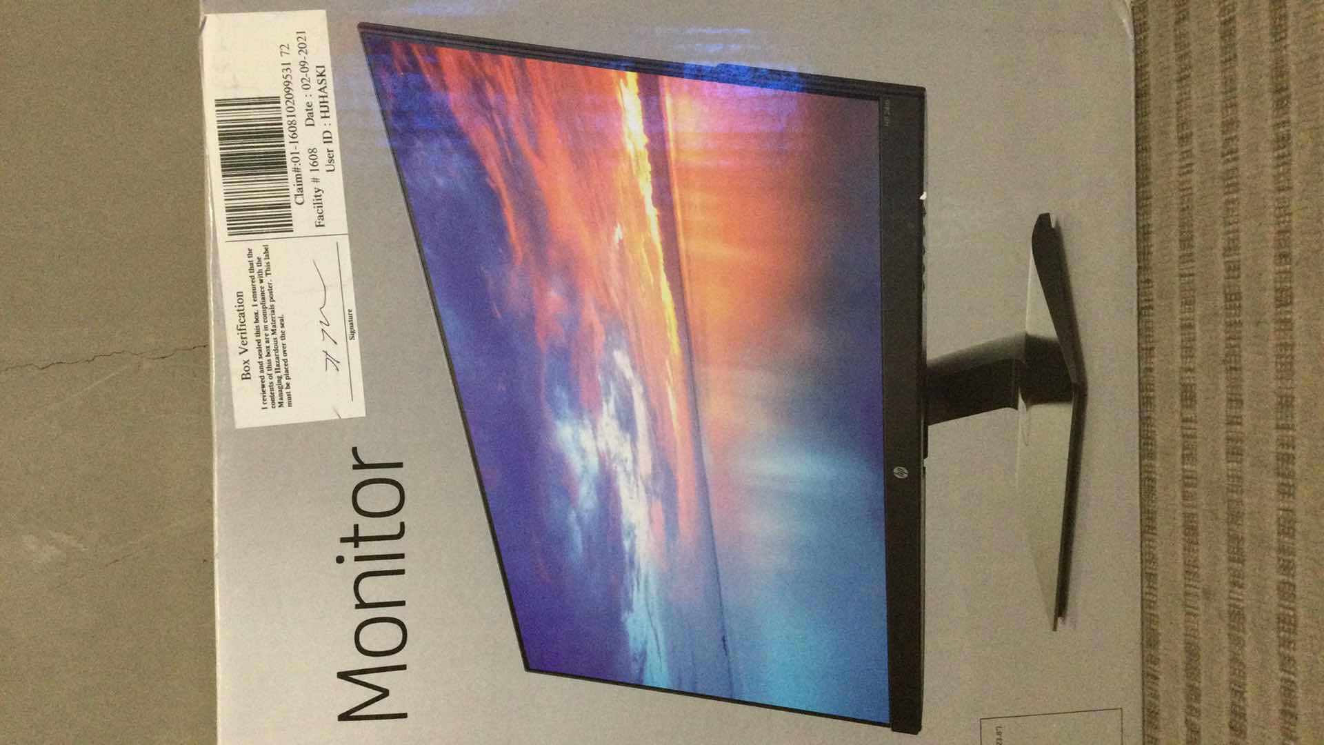 Photo 2 of HP 24m FULL HD MONITOR (UNTESTED)