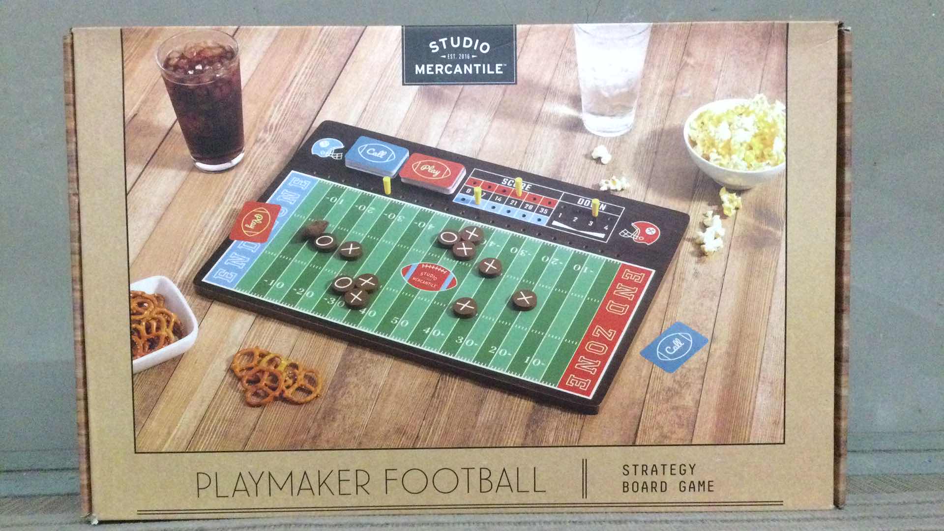 Photo 1 of NEW STUDIO MERCANTILE PLAYMAKER FOOTBALL STRATEGY BOARD GAME