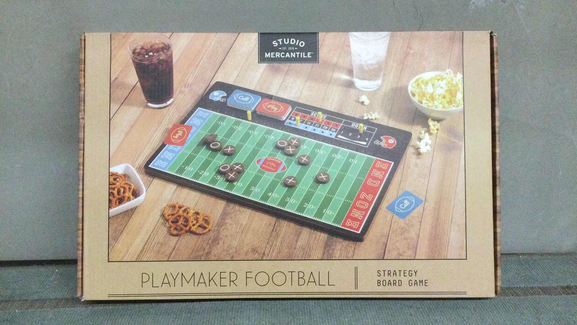 Photo 1 of NEW STUDIO MERCANTILE PLAYMAKER FOOTBALL STRATEGY BOARD GAME