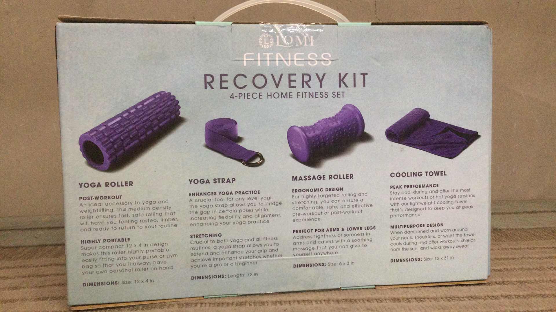 Photo 2 of LOMI FITNESS RECOVERY KIT 4-PIECE HOME FITNESS SET