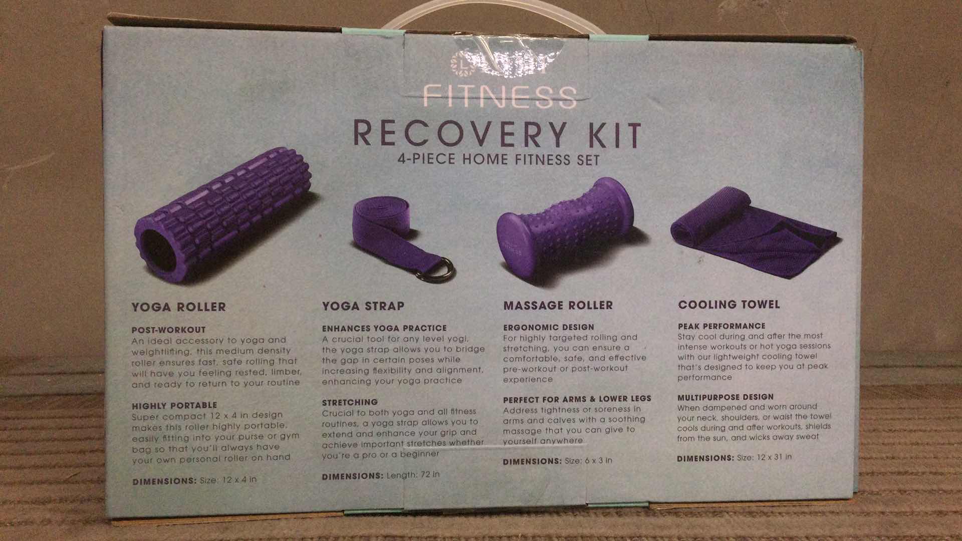 Photo 2 of LOMI FITNESS RECOVERY KIT 4-PIECE HOME FITNESS SET