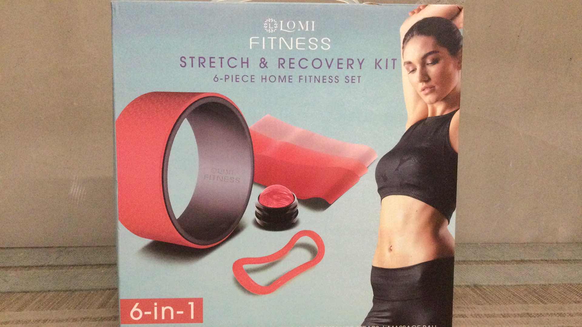 Photo 1 of NEW LOMI FITNESS STRETCH & RECOVERY KIT 6-PIECE HOME FITNESS SET