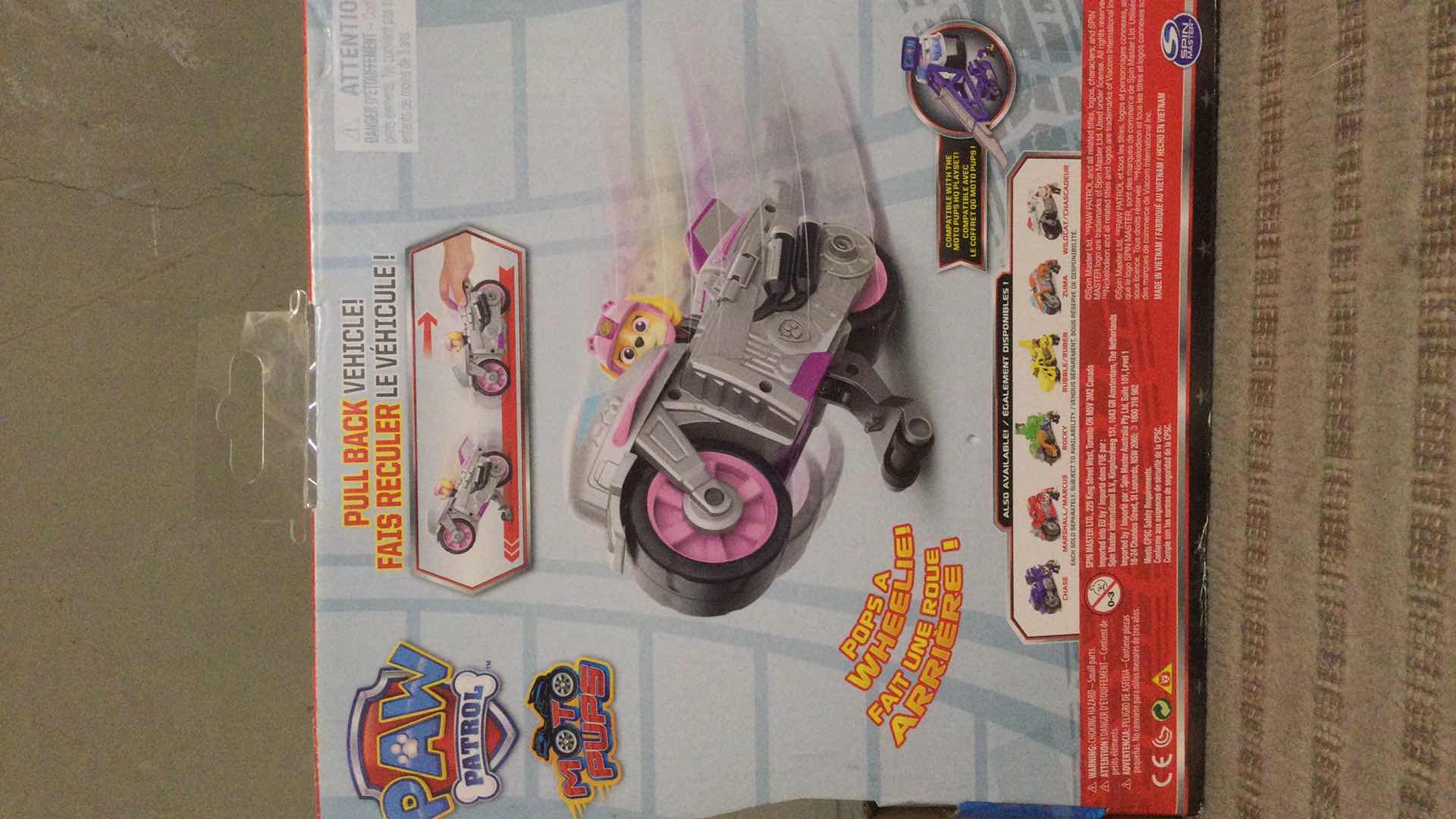 Photo 3 of NEW PAW PATROL MOTO  PUPS “SKYE” DELUXE VEHICLE