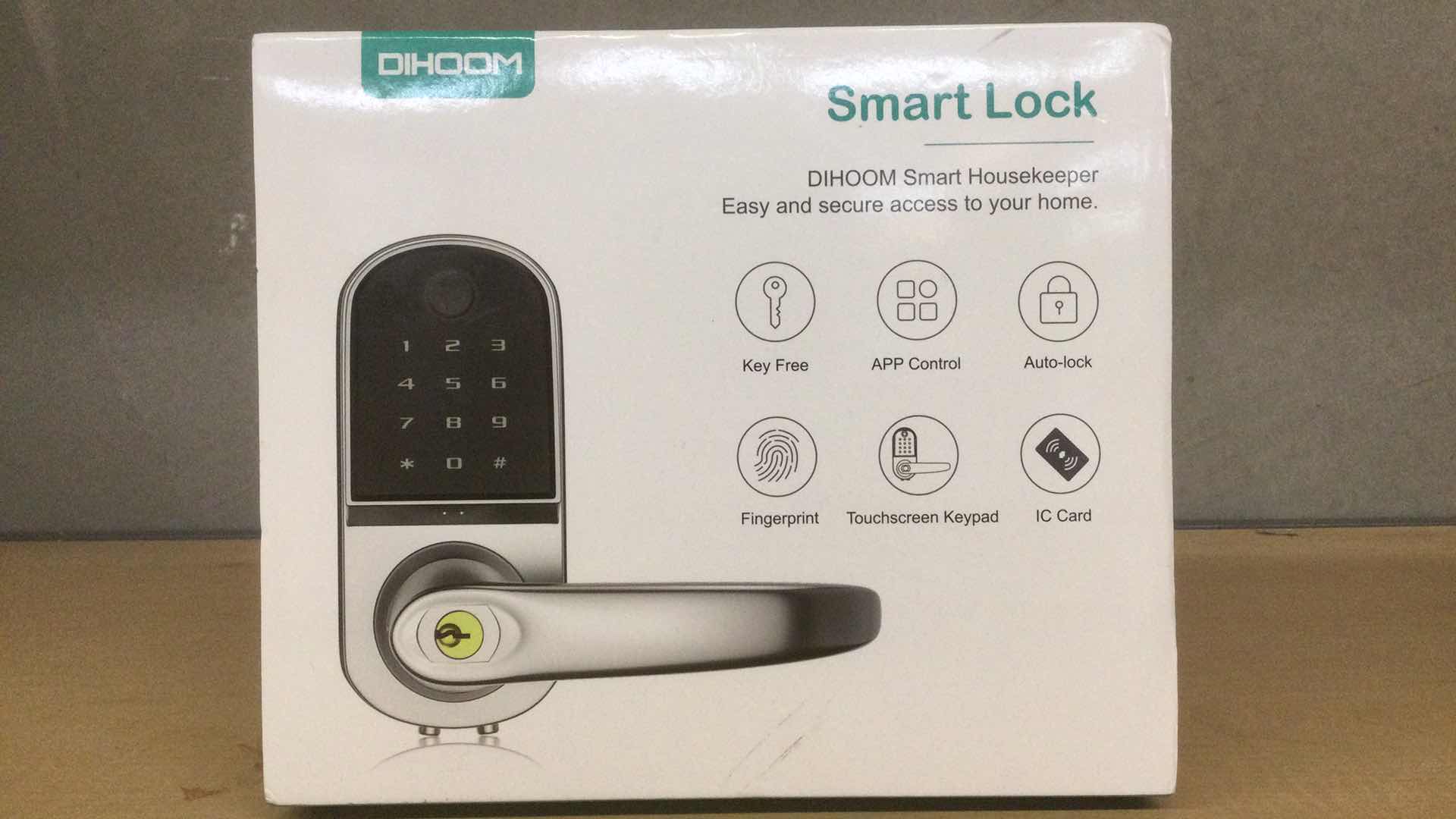 Photo 1 of DIHOOM SMART LOCK, EASY & SECURE ACCESS TO YOUR HOUSE (UNTESTED)