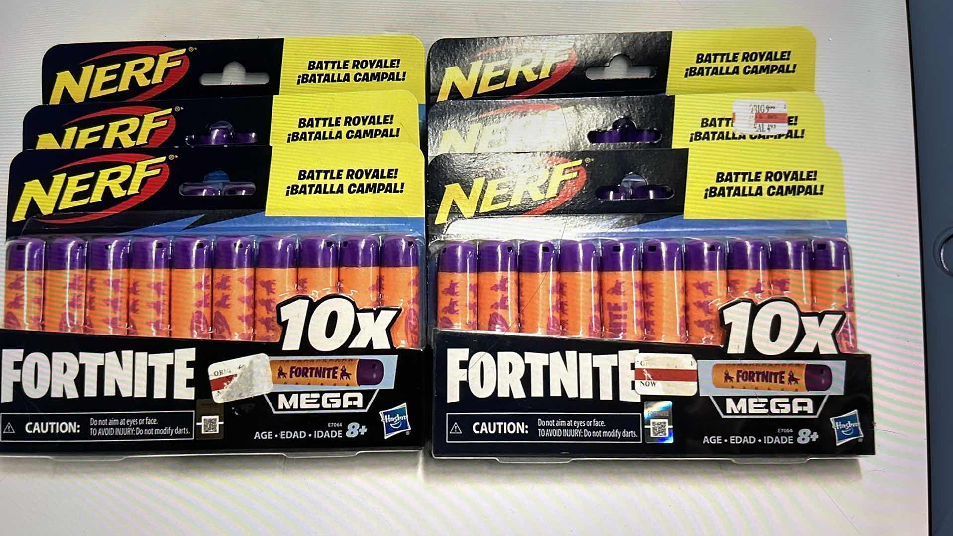 Photo 1 of NEW NERF FORTNITE MEGA BATTLE BULLETS