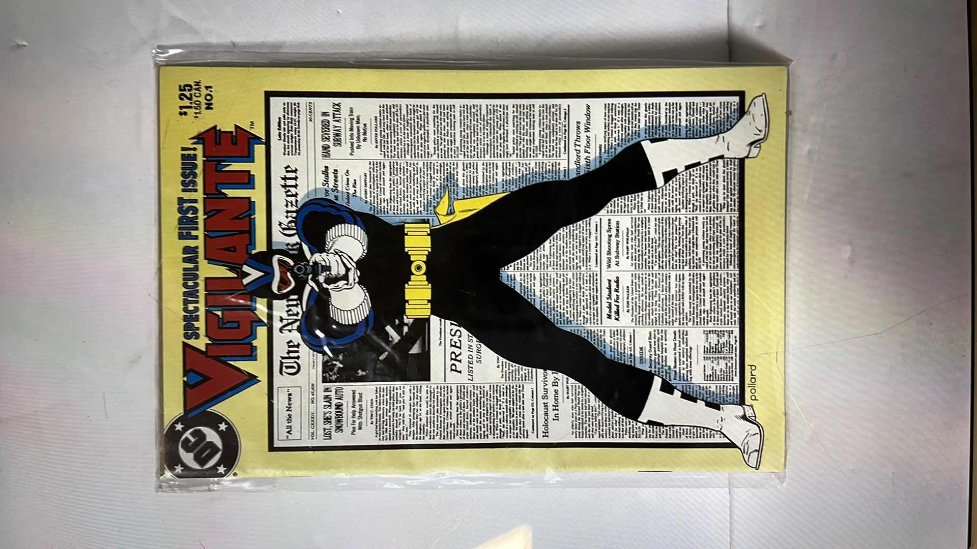 Photo 1 of NO.1 VIGILANTE DC COMIC BOOK