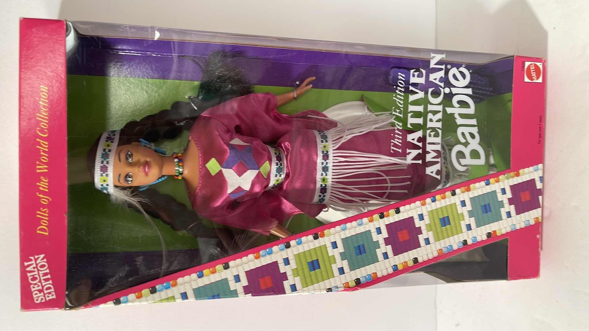 Photo 1 of 1994 NATIVE AMERICAN BARBIE THIRD EDITION  NEW IN BOX, MINT CONDITION