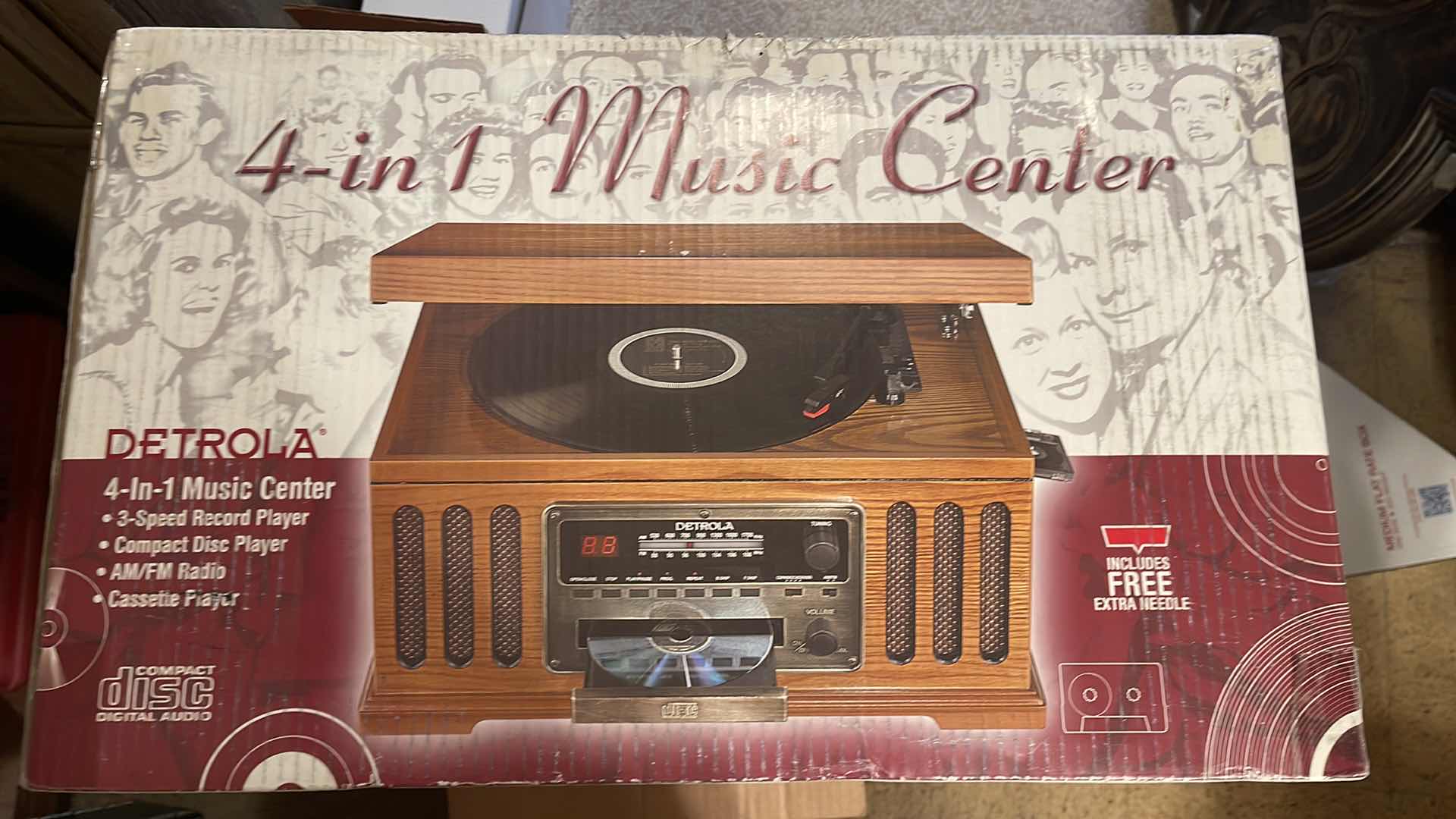 Photo 1 of NIB DETROLA 4-IN-1 MUSIC CENTER