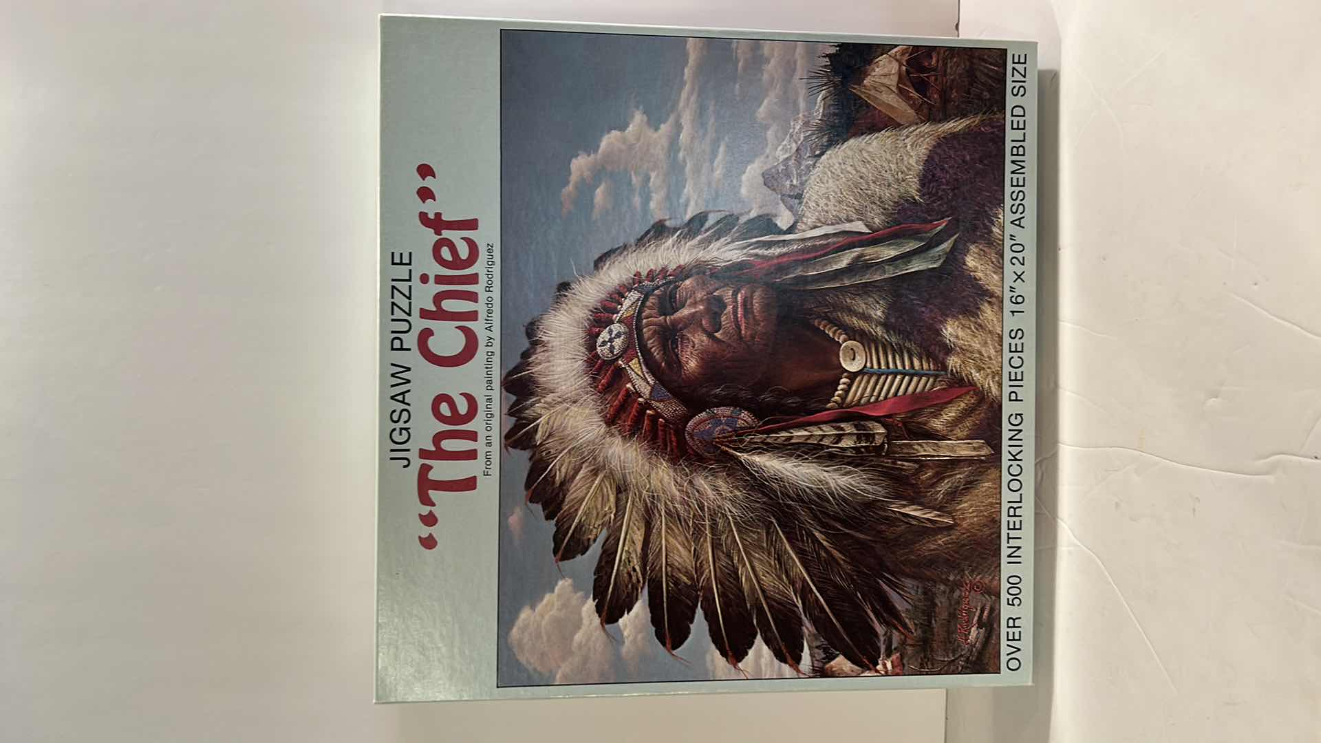 Photo 2 of NATIVE AMERICAN PUZZLES THE CHIEF AND NIGHTRIDERS