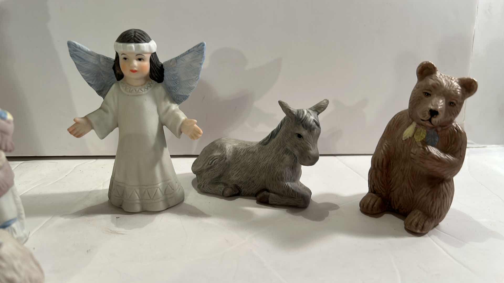 Photo 2 of CERAMIC INDIAN INSPIRED NATIVITY SCENE