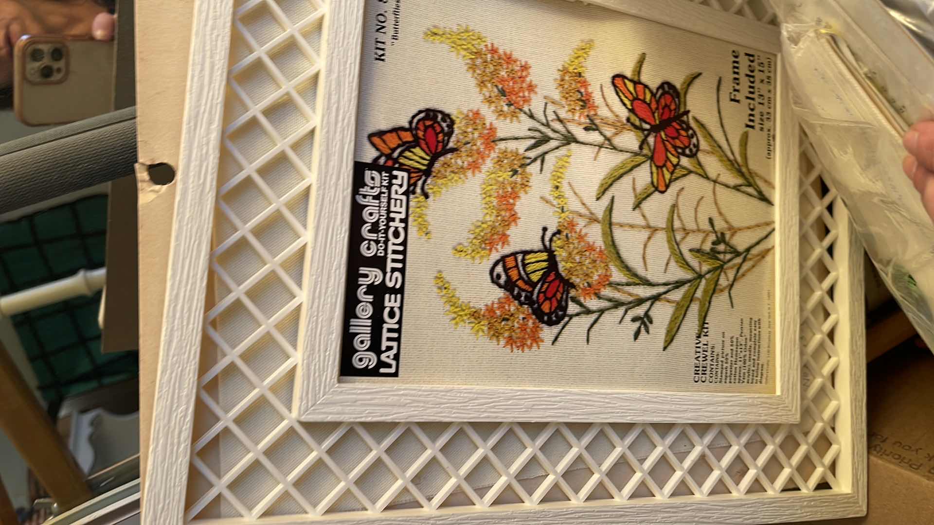 Photo 8 of VINTAGE CROSS STITCH KITS AND MORE