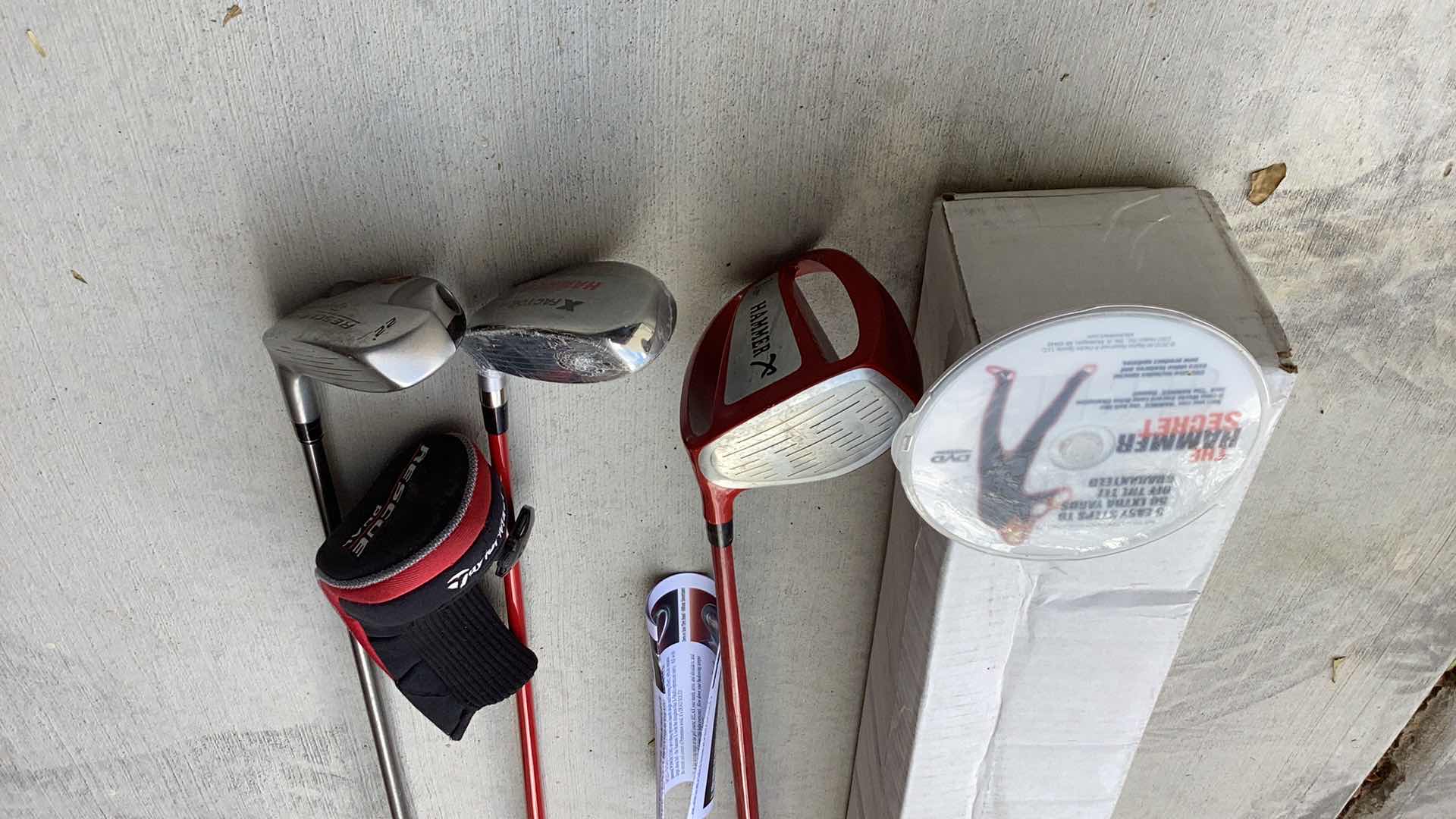 Photo 3 of TAYLOR MADE RESCUE DUAL CLUB AND HAMMER DRIVER AND HYBRID