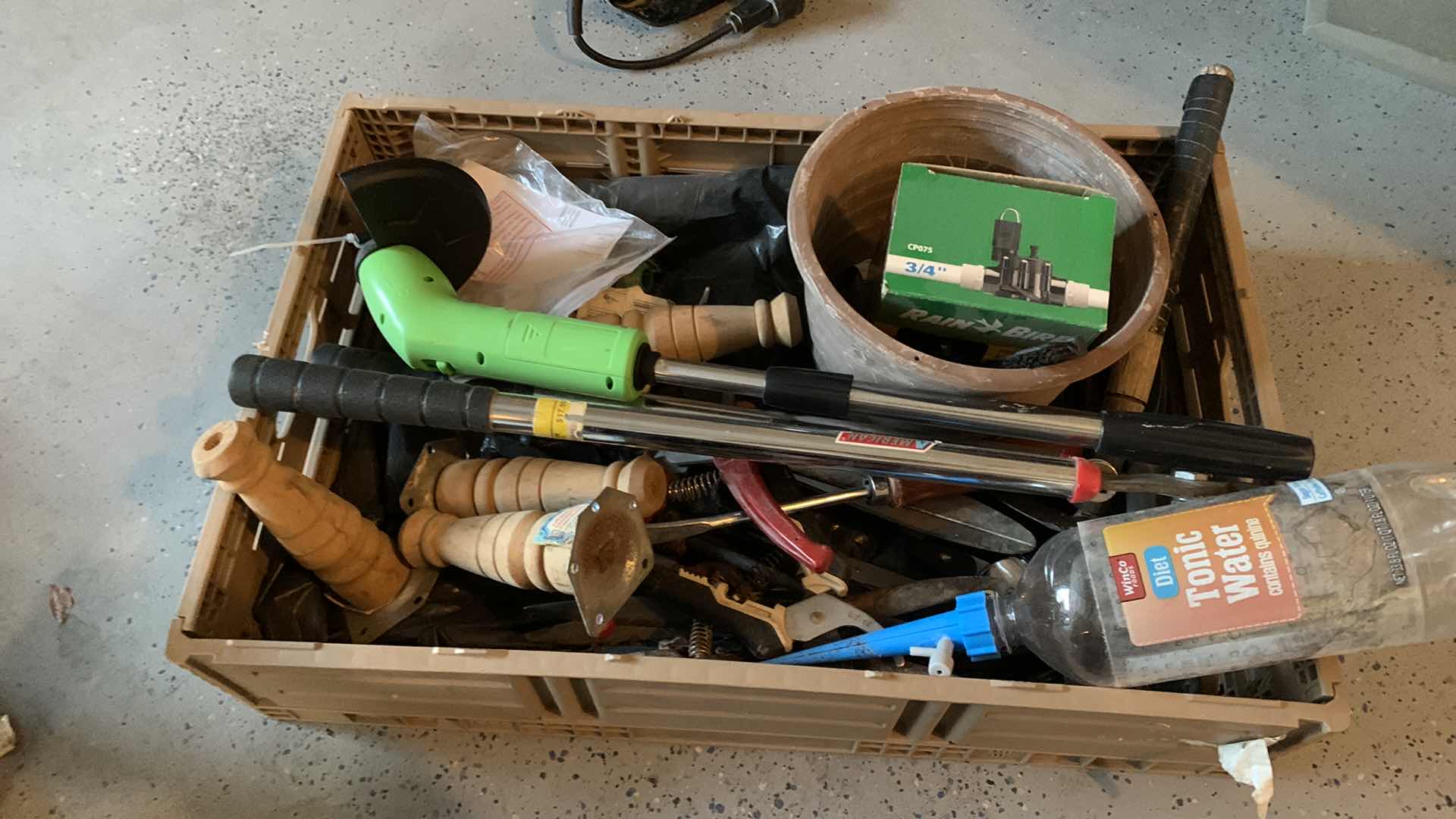 Photo 1 of BOX OF MISC TOOLS, AND MORE