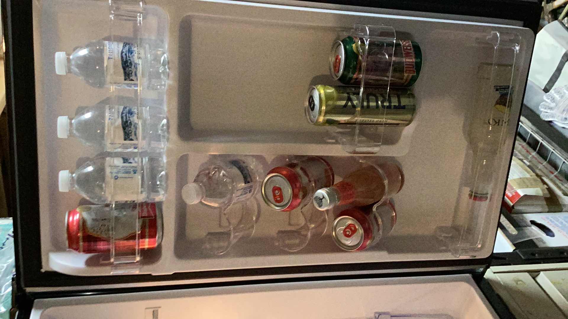 Photo 2 of MAGIC CHEF MINI FRIDGE, TESTED WORKING (CONTENTS NOT INCLUDED)