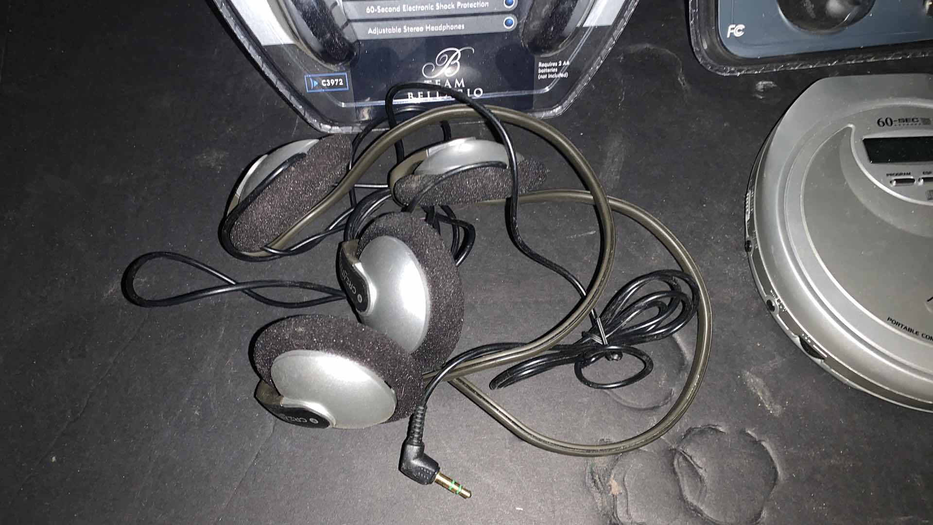 Photo 6 of 3- COMPACT DISC PLAYERS AND TWO EXTRA HEADPHONES