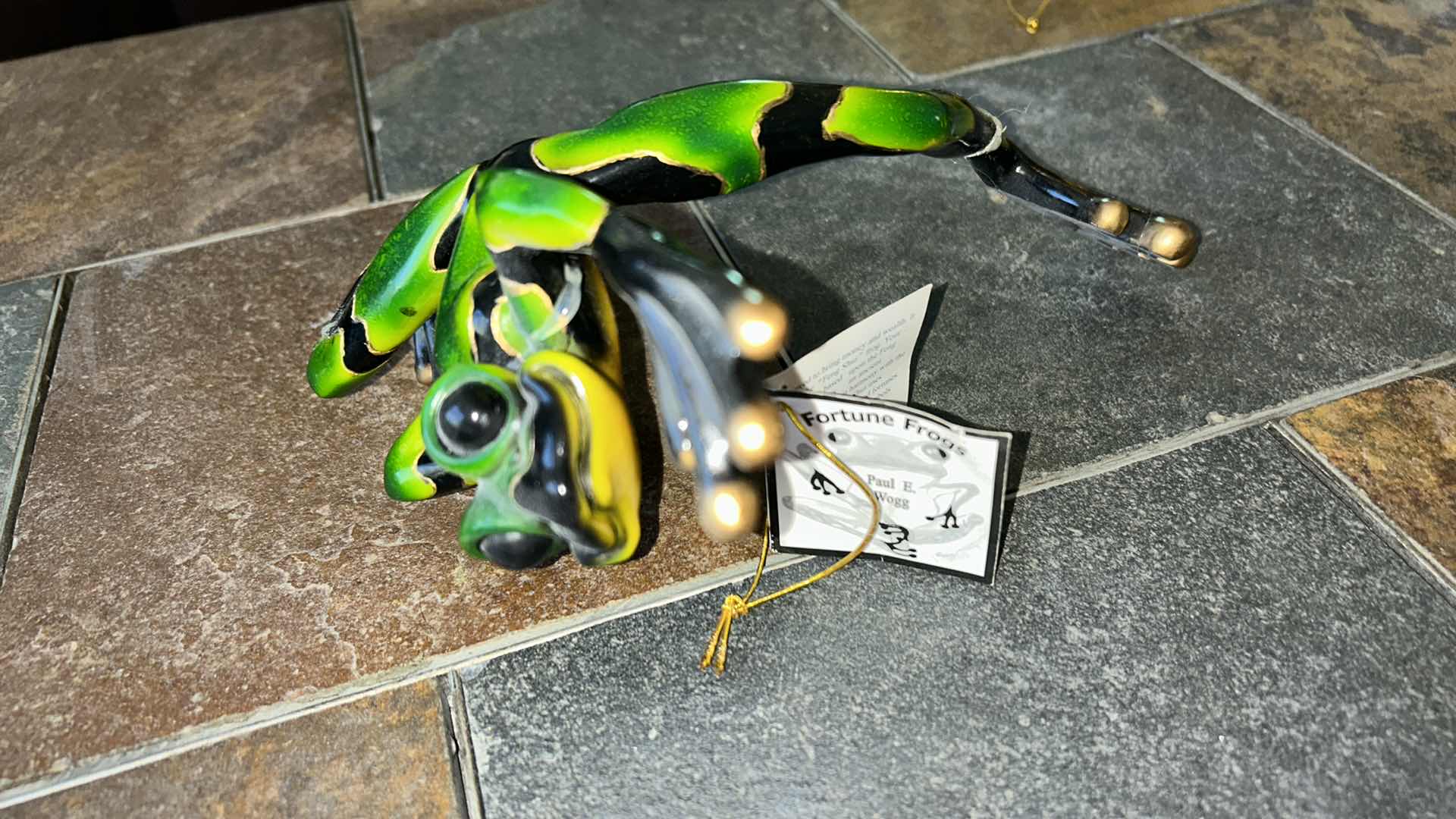 Photo 3 of COLLECTIBLE FROG BY ARTIST JAMES ISRAEL VAN EPPS JIVE DOW