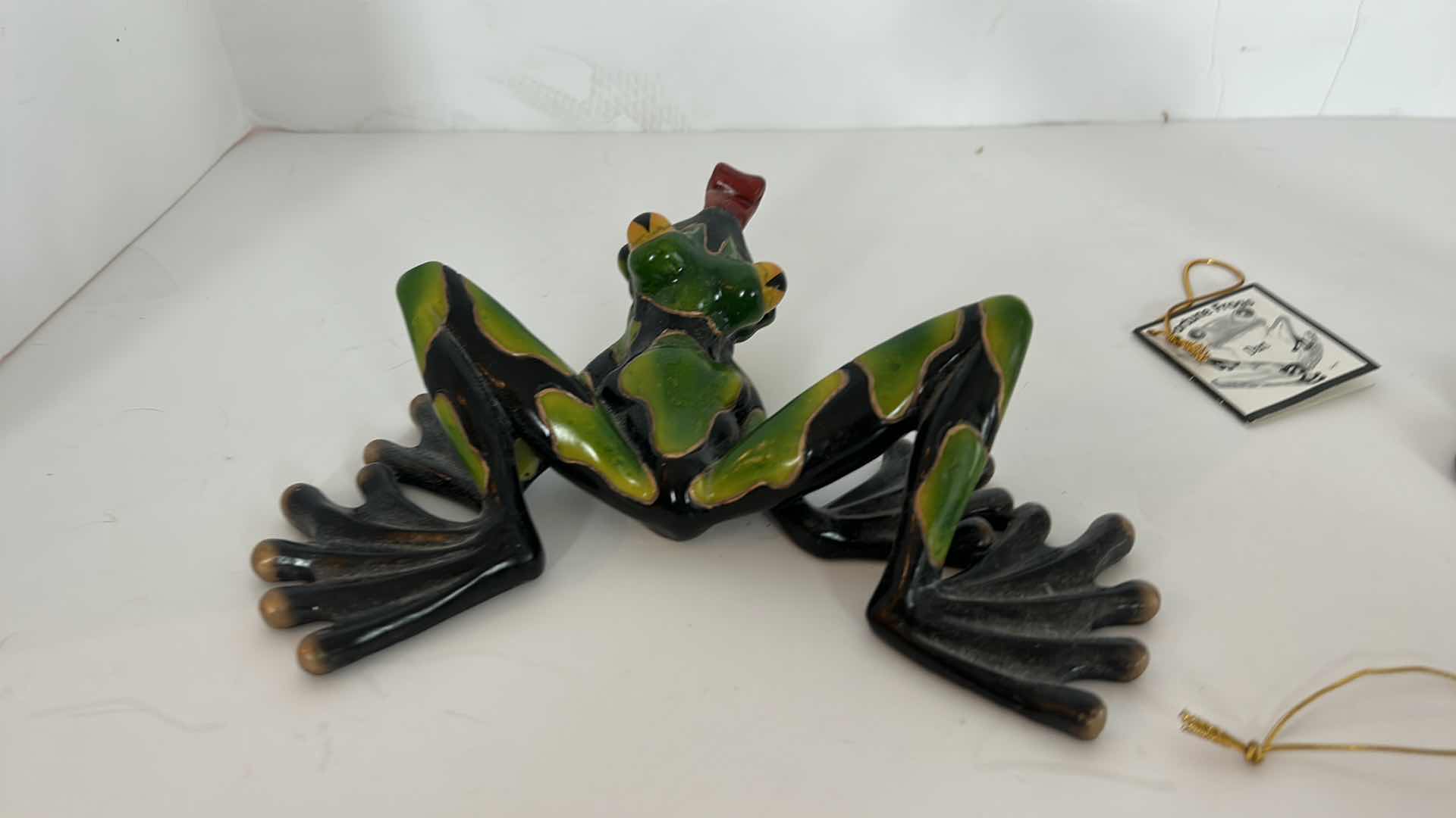 Photo 5 of 2 COLLECTIBLE FROG BY ARTIST JAMES ISRAEL VAN EPPS JIVE DOW