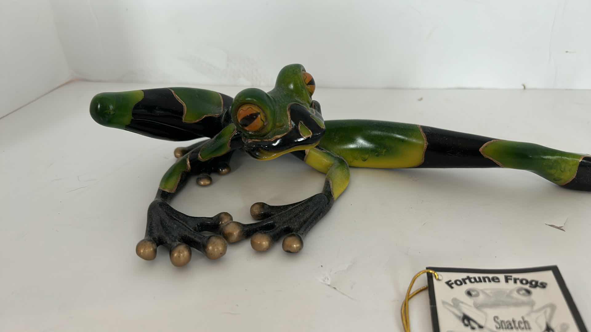 Photo 4 of COLLECTIBLE FROG BY ARTIST JAMES ISRAEL VAN EPPS JIVE DOW 15” LONG