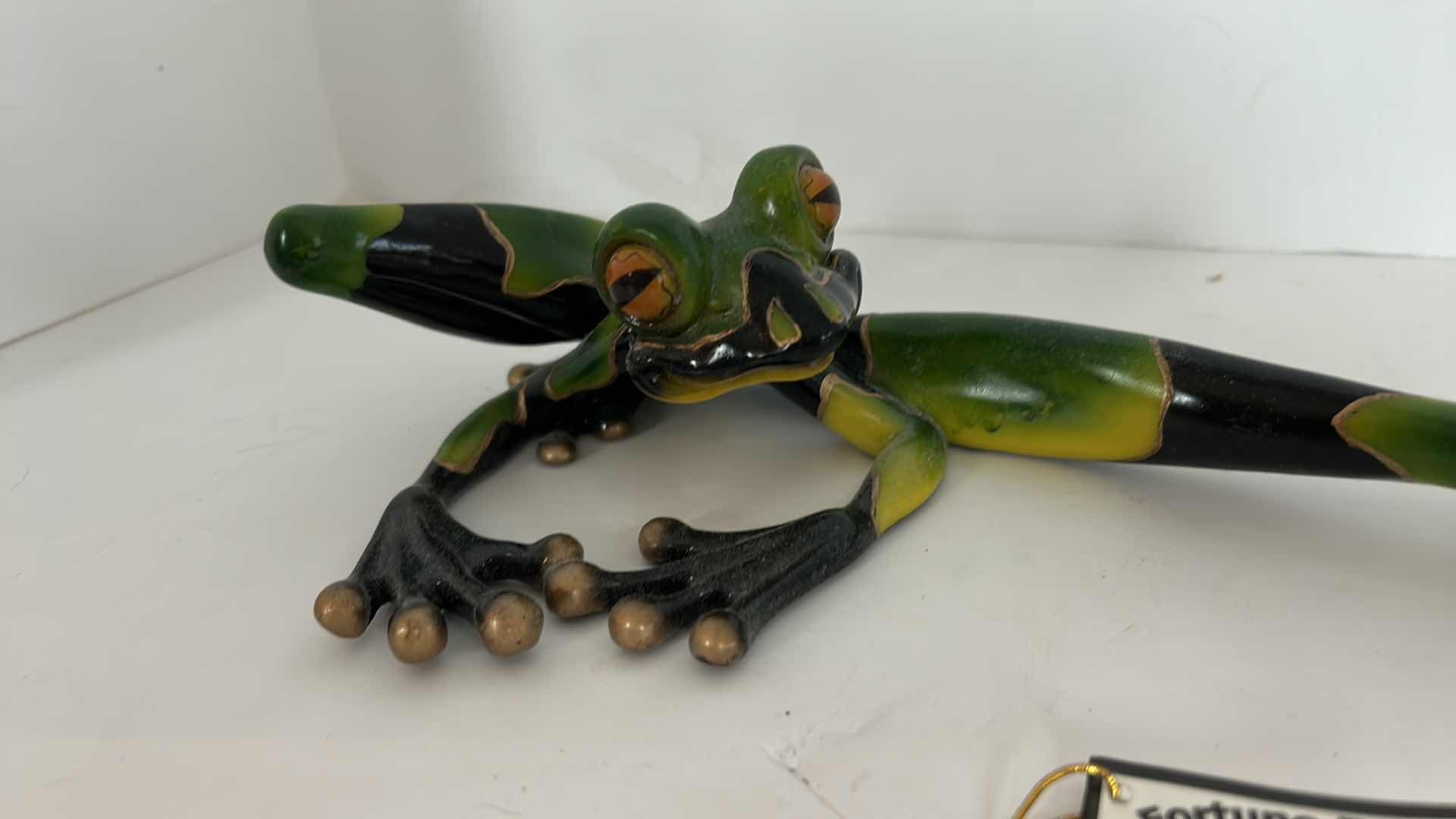 Photo 2 of COLLECTIBLE FROG BY ARTIST JAMES ISRAEL VAN EPPS JIVE DOW 15” LONG