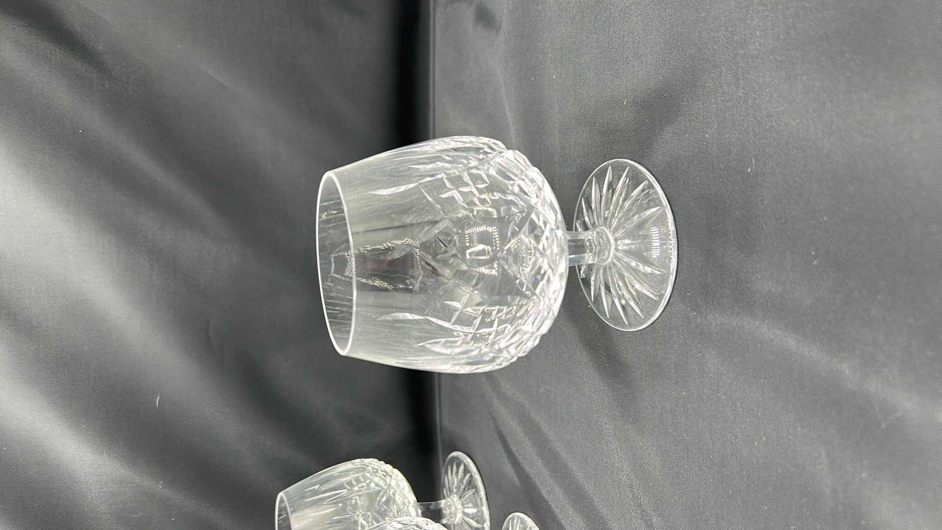 Photo 4 of 14 WATERFORD CUT CRYSTAL BRANDY GLASSES